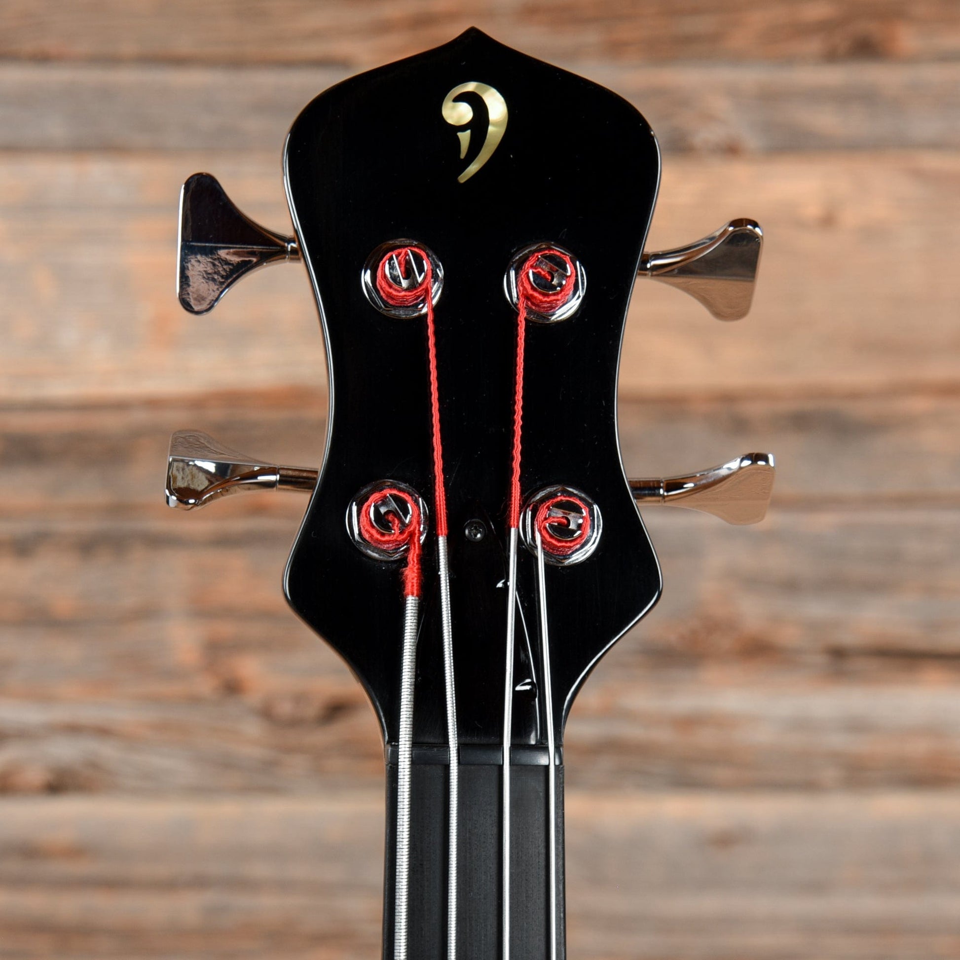 Drake Custom Cricket Semi-Hollow Medium Scale Bass Natural 2017 Bass Guitars / 4-String