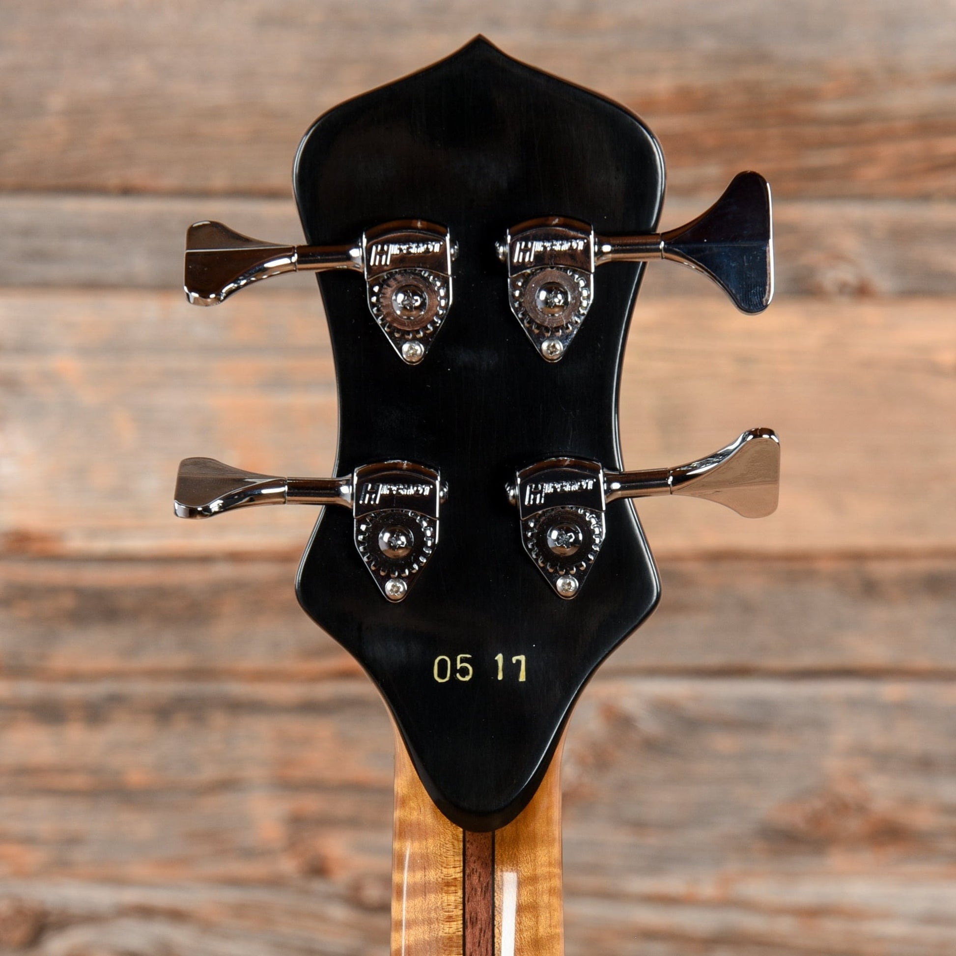 Drake Custom Cricket Semi-Hollow Medium Scale Bass Natural 2017 Bass Guitars / 4-String