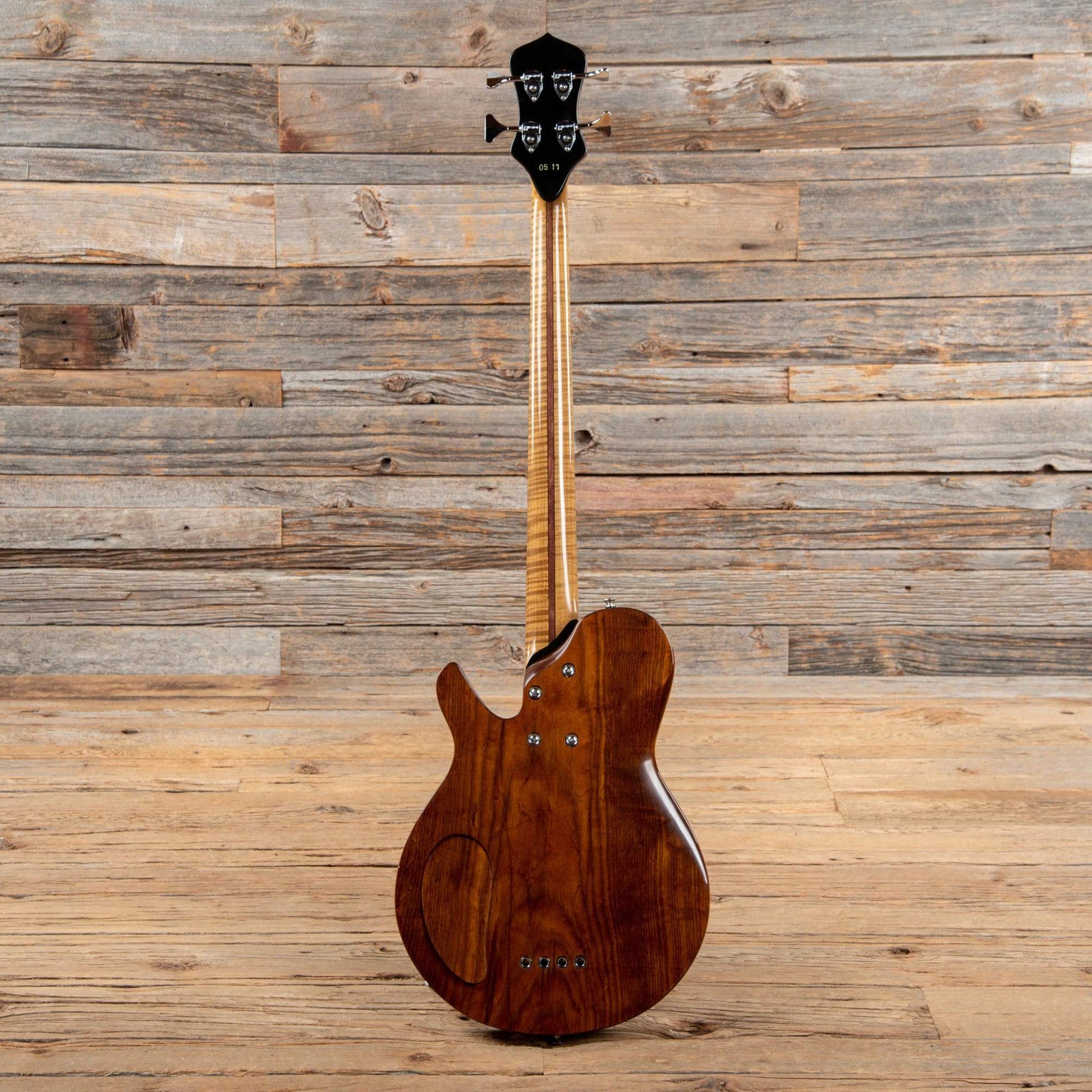 Drake Custom Cricket Semi-Hollow Medium Scale Natural 2017 Bass Guitars / Short Scale