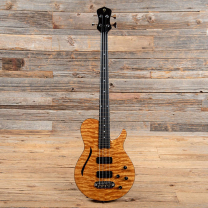 Drake Custom Cricket Semi-Hollow Medium Scale Natural 2017 Bass Guitars / Short Scale