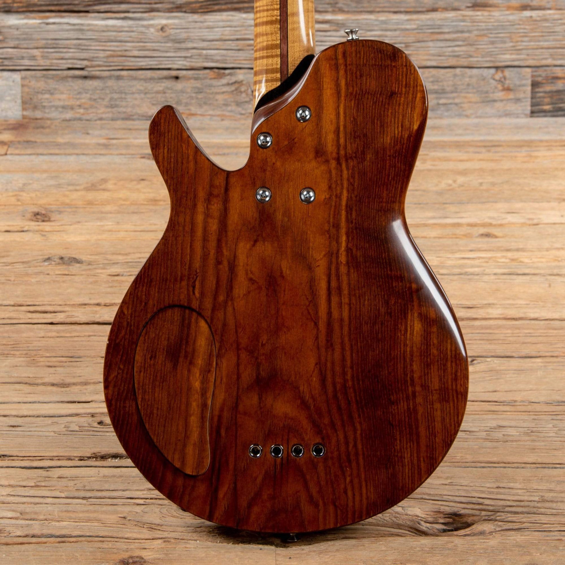 Drake Custom Cricket Semi-Hollow Medium Scale Natural 2017 Bass Guitars / Short Scale