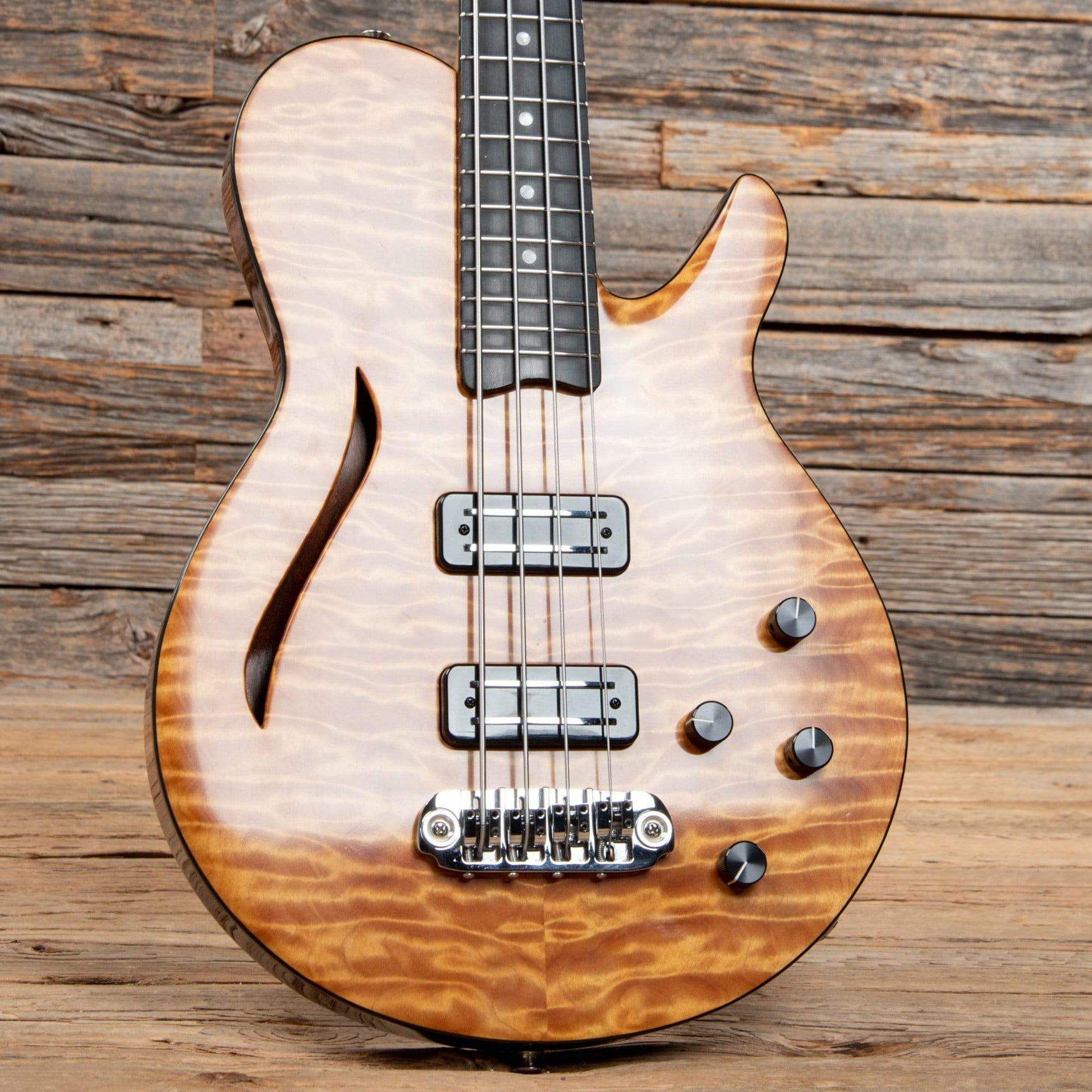 Drake Custom Cricket Semi-Hollow Medium Scale Natural 2017 Bass Guitars / Short Scale