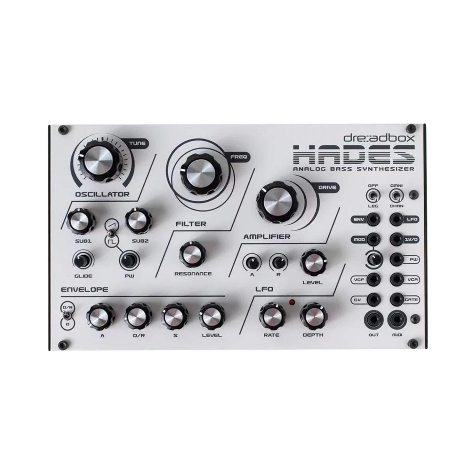 Dreadbox Hades Desktop Monophonic Analog Bass Synthesizer Reissue Keyboards and Synths / Synths / Analog Synths