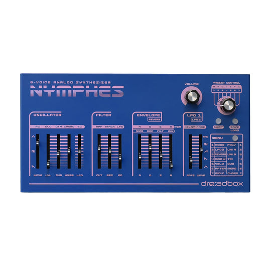 Dreadbox Nymphes 6-Voice Analog Synthesizer Keyboards and Synths / Synths / Analog Synths