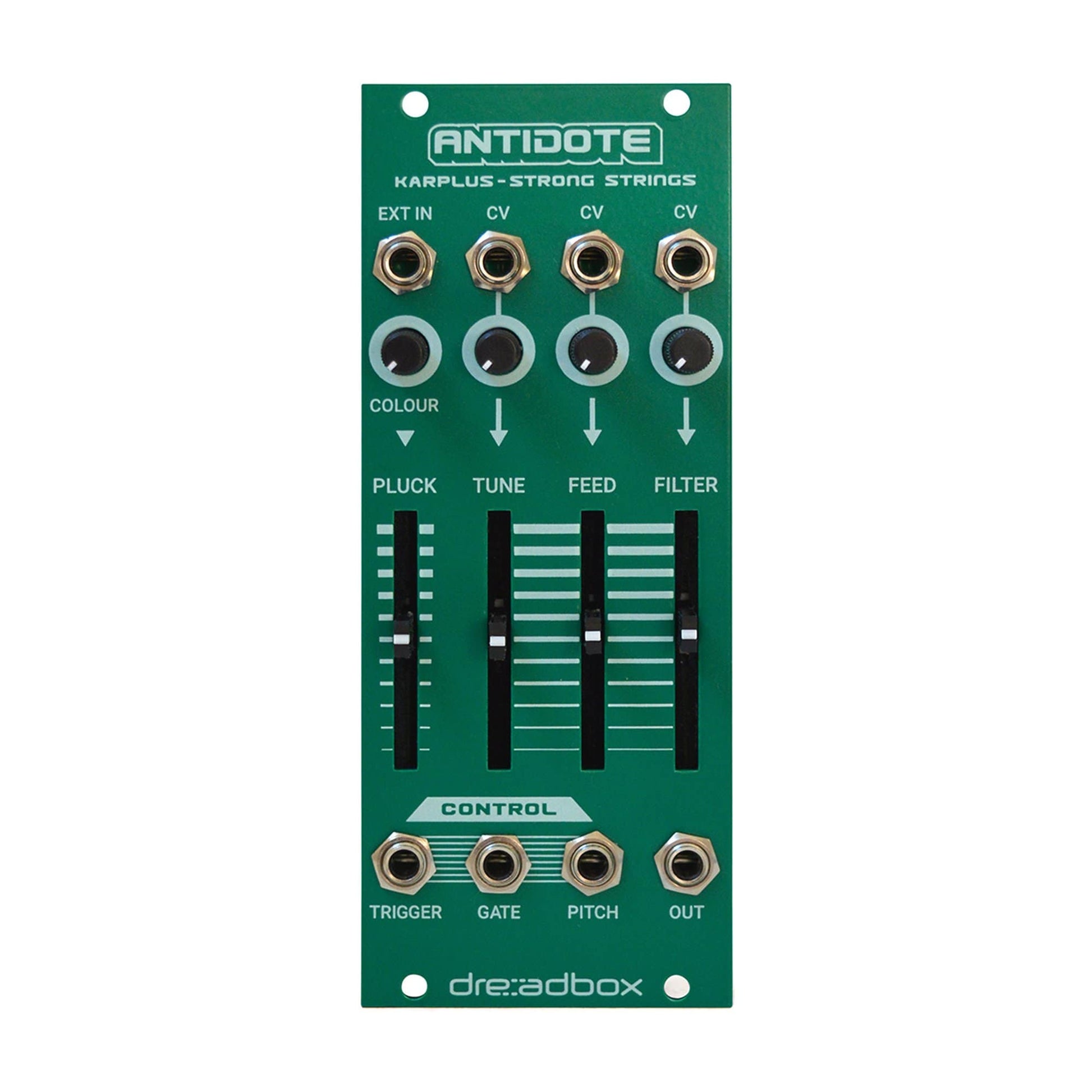 Dreadbox Antidote 10 hp Karplus-Strong String Synthesizer Eurorack Module Keyboards and Synths / Synths / Eurorack