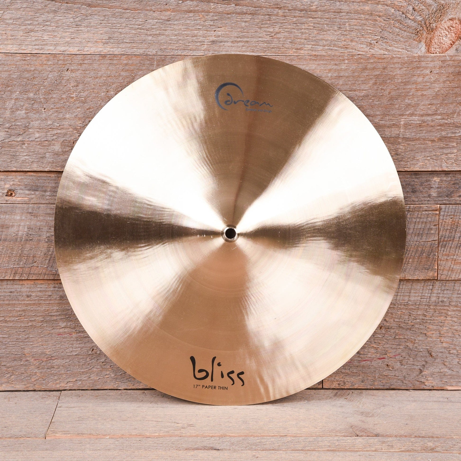 Dream 17" Bliss Paper Thin Crash Cymbal Drums and Percussion / Cymbals / Crash