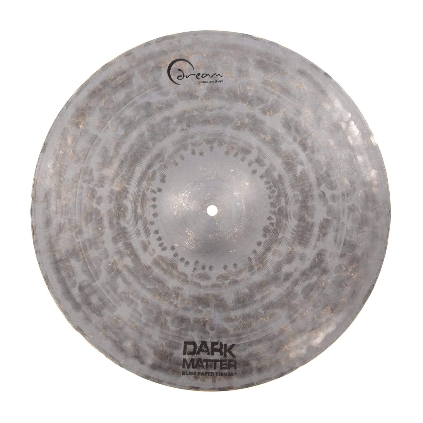 Dream 18" Dark Matter Bliss Paper Thin Crash Cymbal Drums and Percussion / Cymbals / Crash