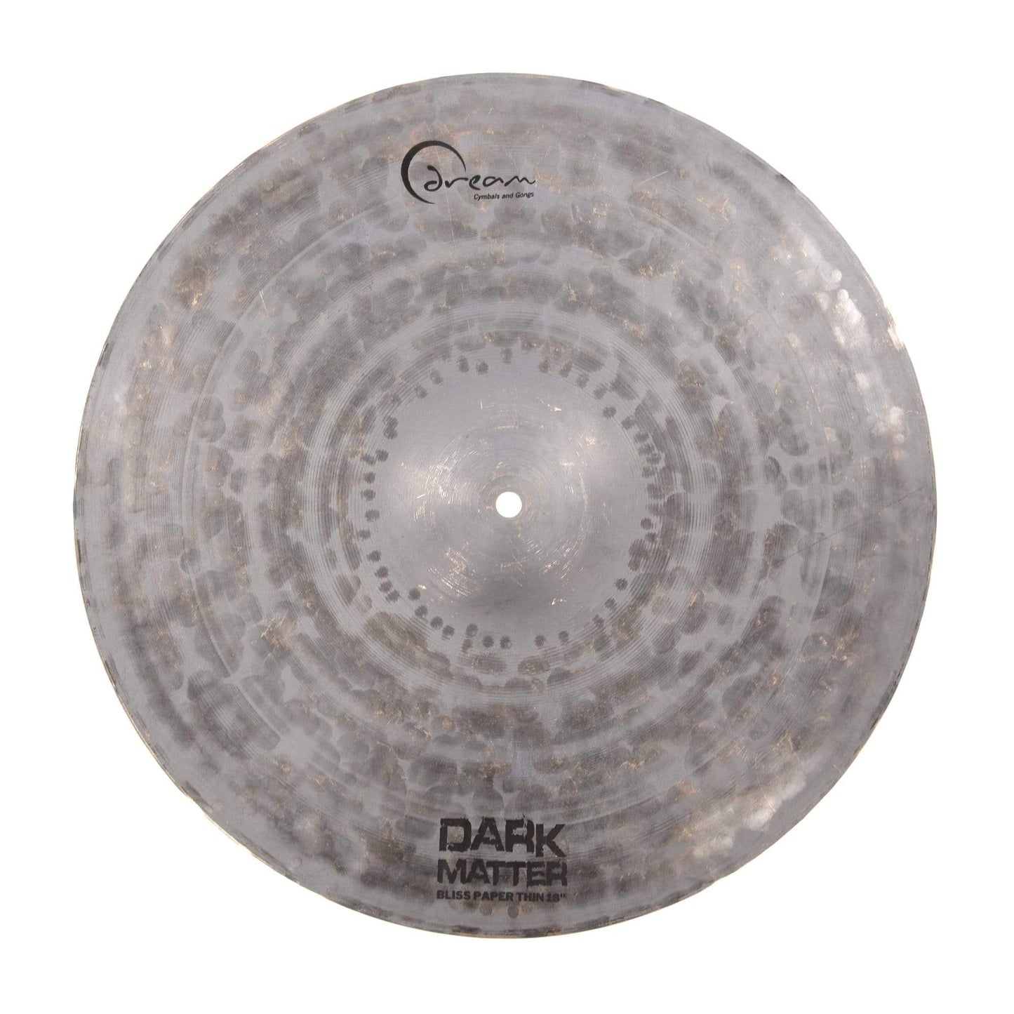 Dream 18" Dark Matter Bliss Paper Thin Crash Cymbal Drums and Percussion / Cymbals / Crash