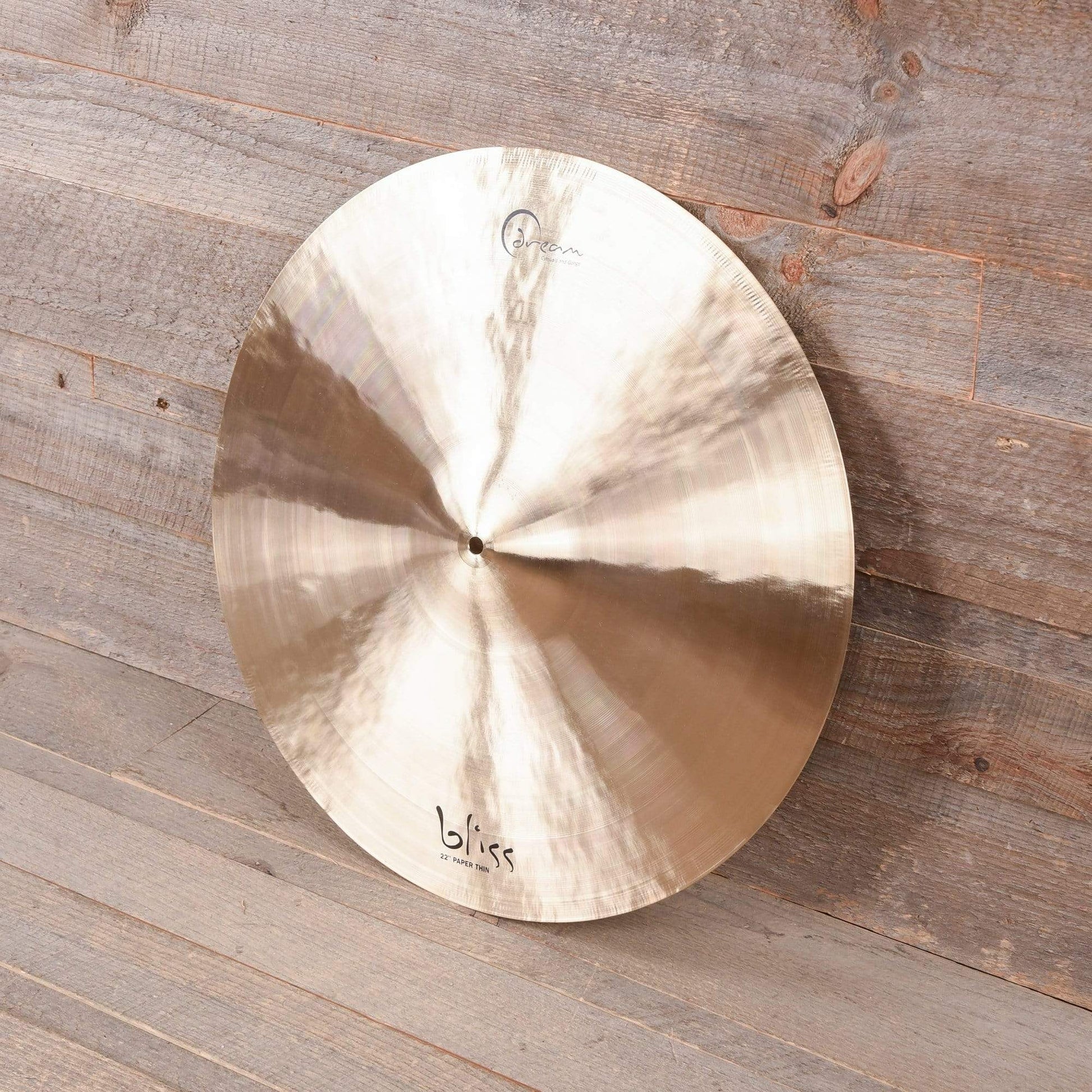 Dream 22" Bliss Paper Thin Cymbal Drums and Percussion / Cymbals / Crash