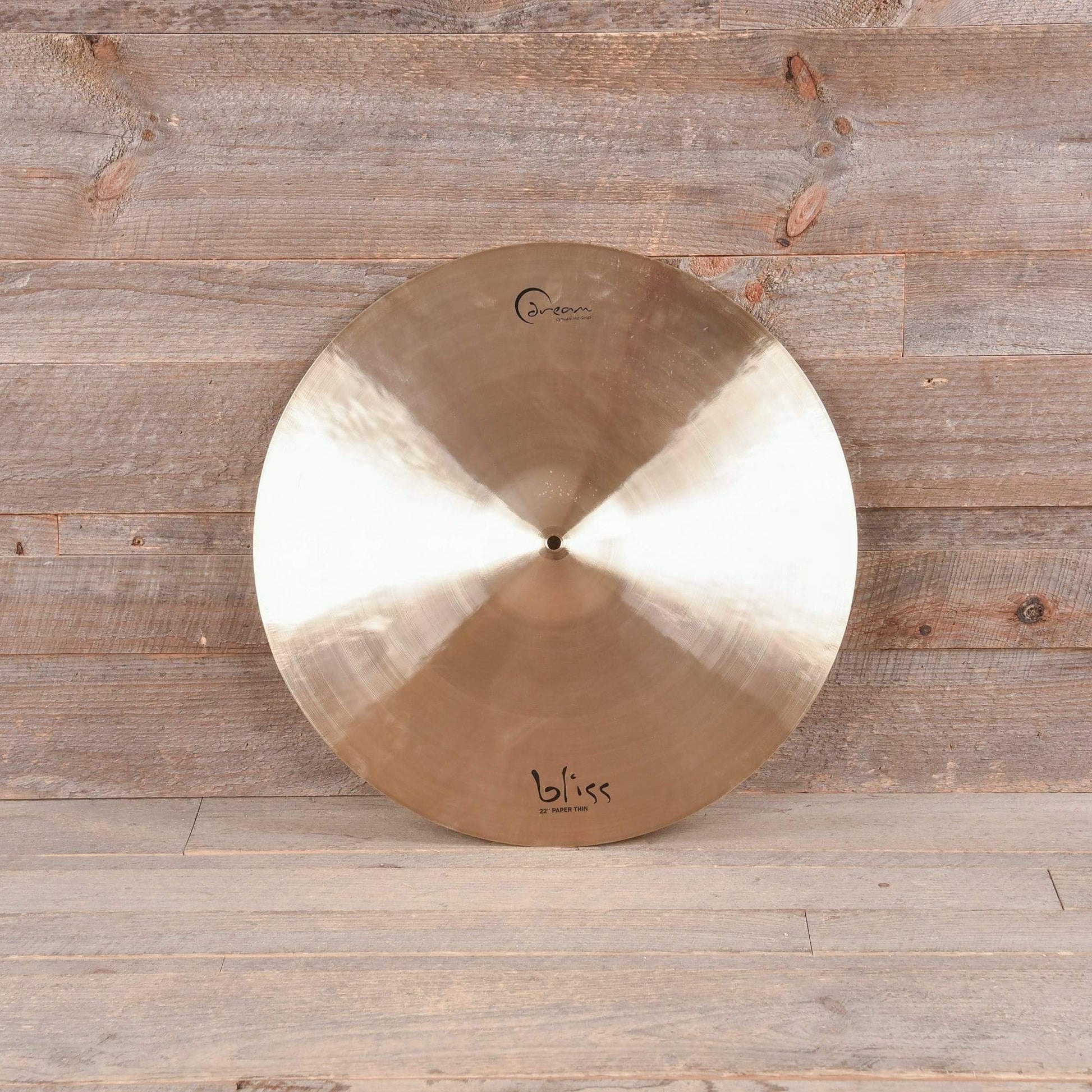 Dream 22" Bliss Paper Thin Cymbal Drums and Percussion / Cymbals / Crash