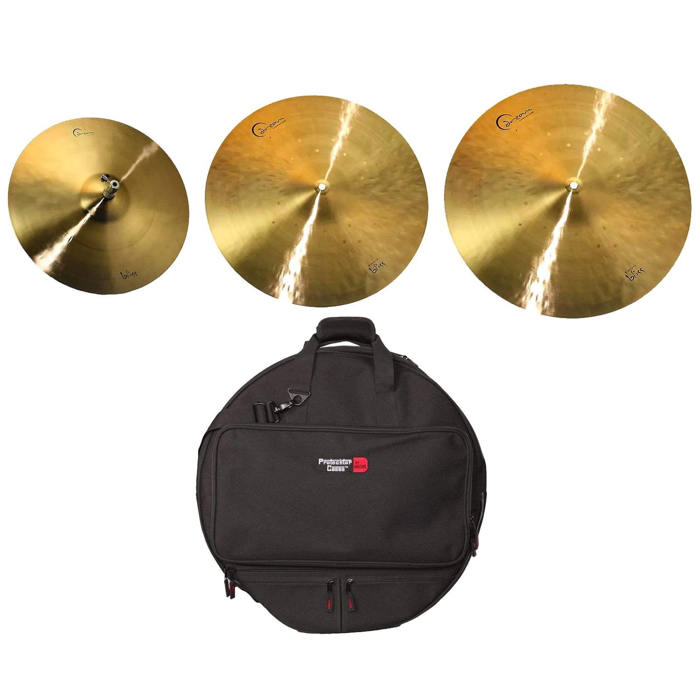 Dream 14/18/22" Dream Bliss Cymbal Set (w/Gator 22" Backpack Cymbal Bag) Drums and Percussion / Cymbals / Cymbal Packs