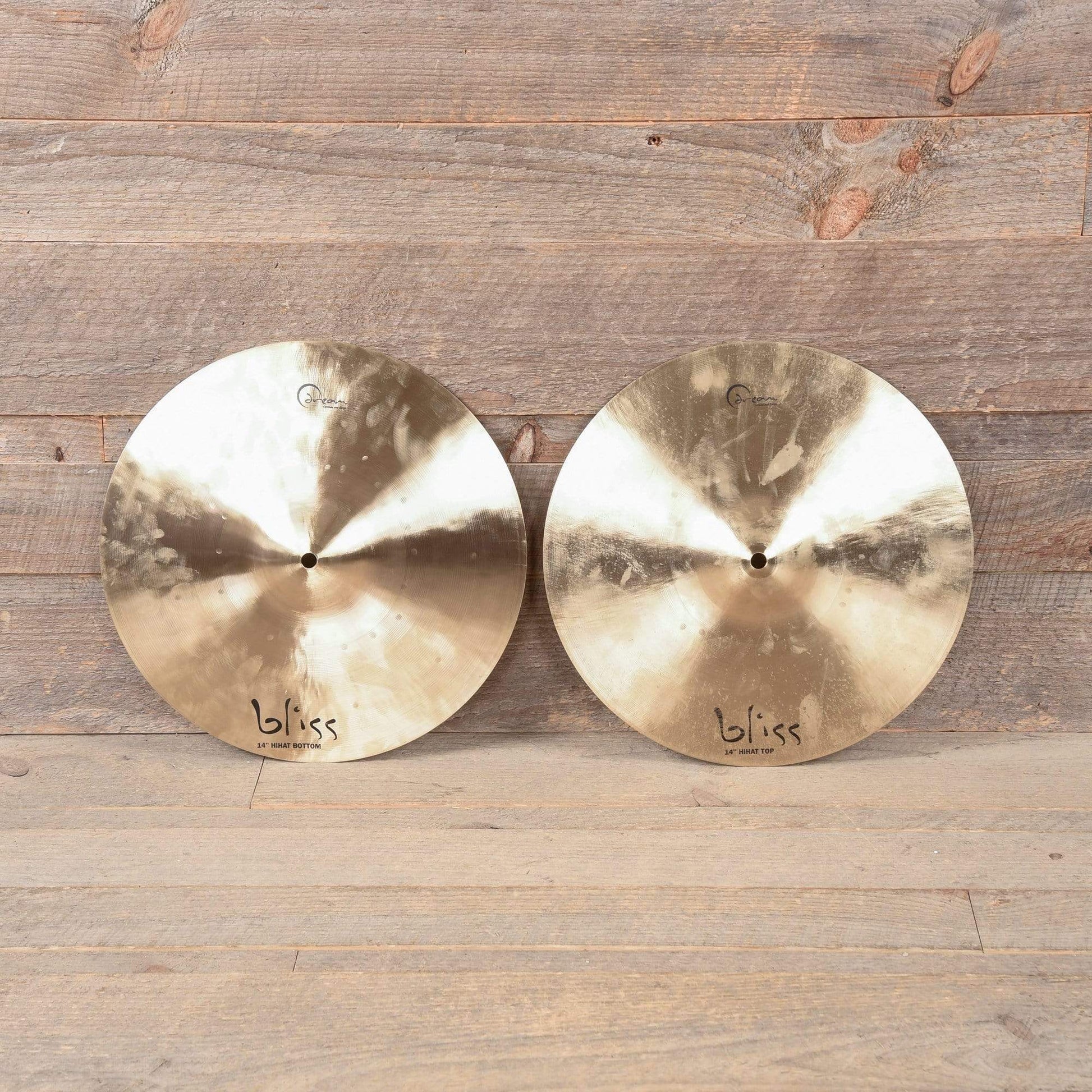 Dream 14" Bliss Hi-Hat Pair Drums and Percussion / Cymbals / Hi-Hats