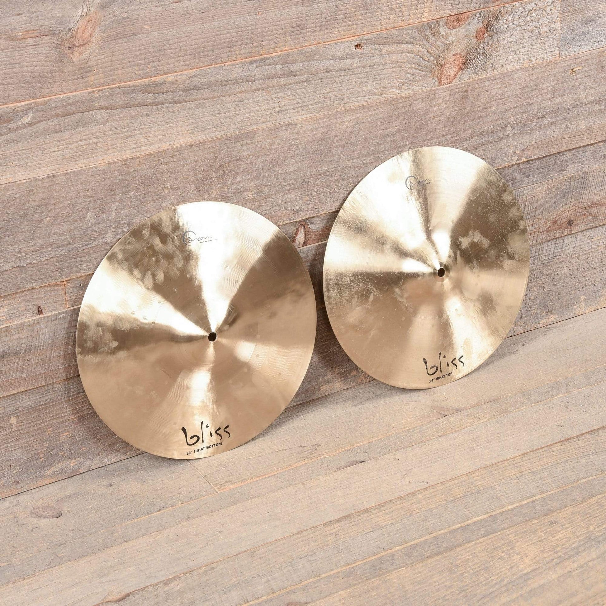 Dream 14" Bliss Hi-Hat Pair Drums and Percussion / Cymbals / Hi-Hats