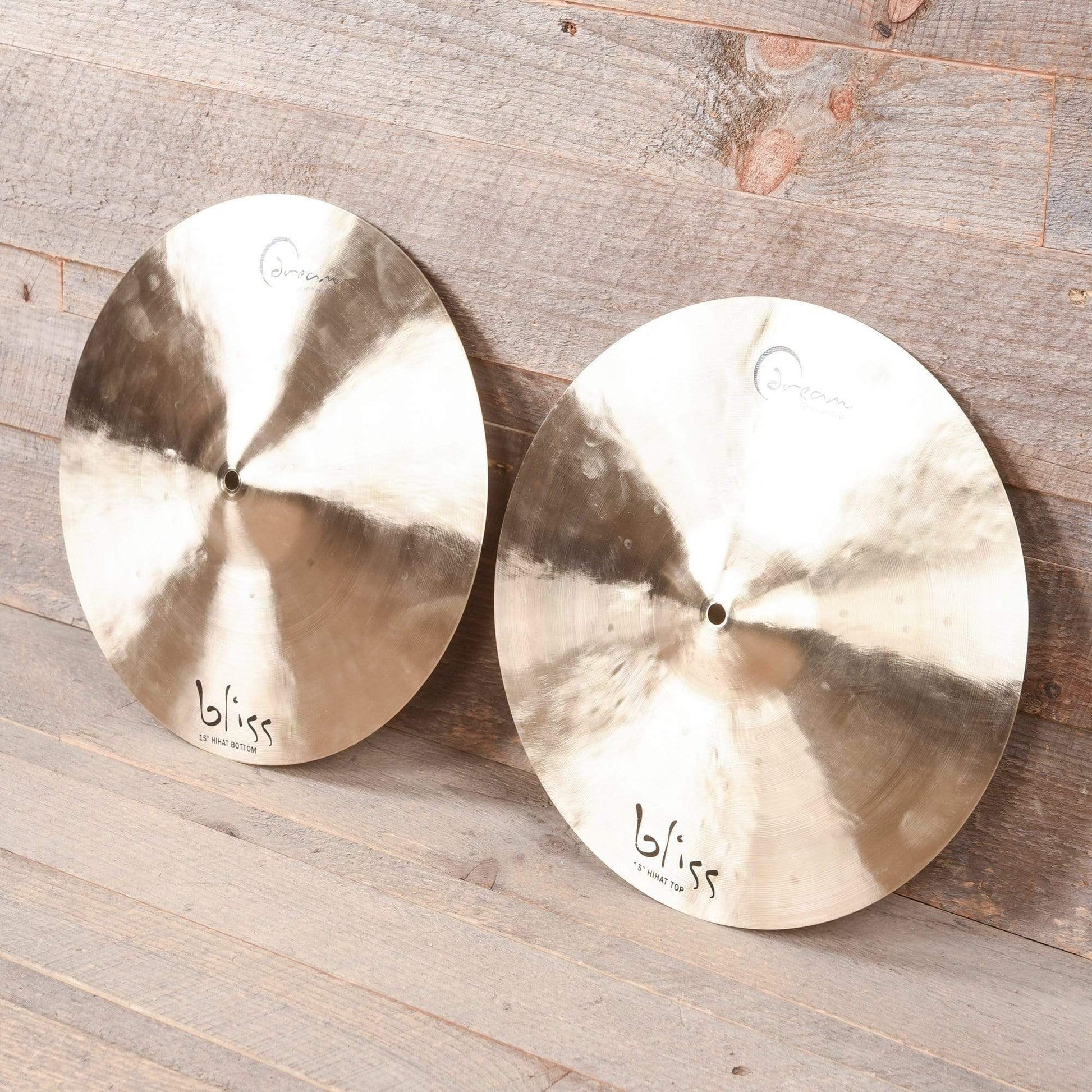 Dream 15" Bliss Hi-Hat Pair Drums and Percussion / Cymbals / Hi-Hats