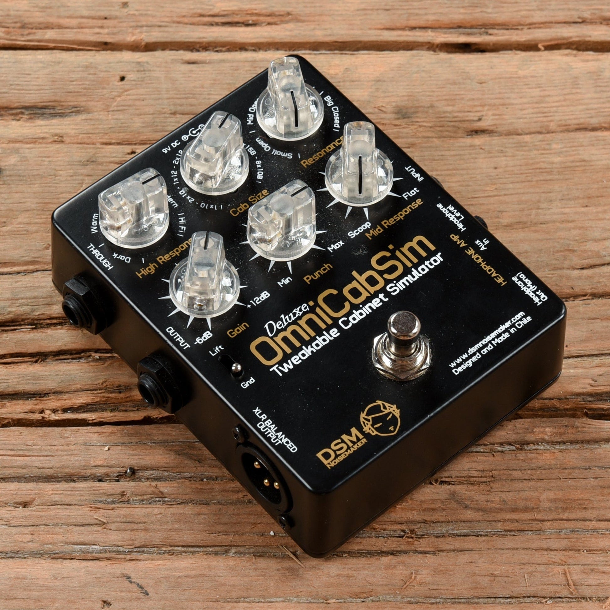 amp and cab sim pedal DSM Noisemaker Omni Cab Sim
