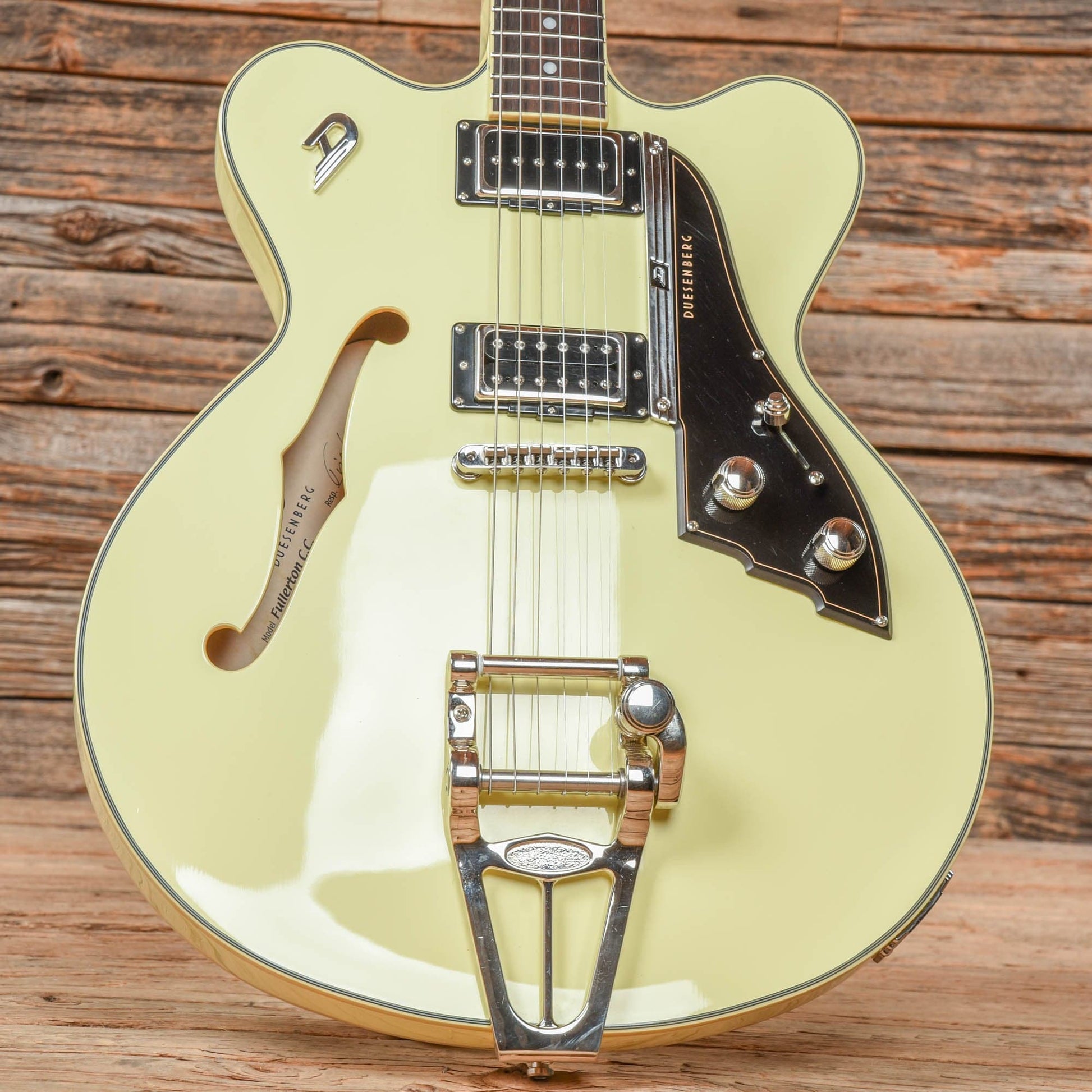 Duesenberg Fullerton CC White 2018 Electric Guitars / Hollow Body