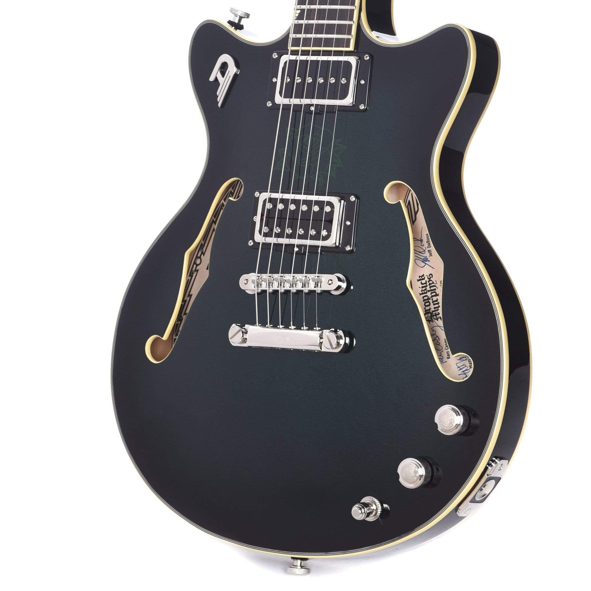 Duesenberg Alliance Starplayer Dropkick Murphys Limited Edition Catalina Green Electric Guitars / Semi-Hollow