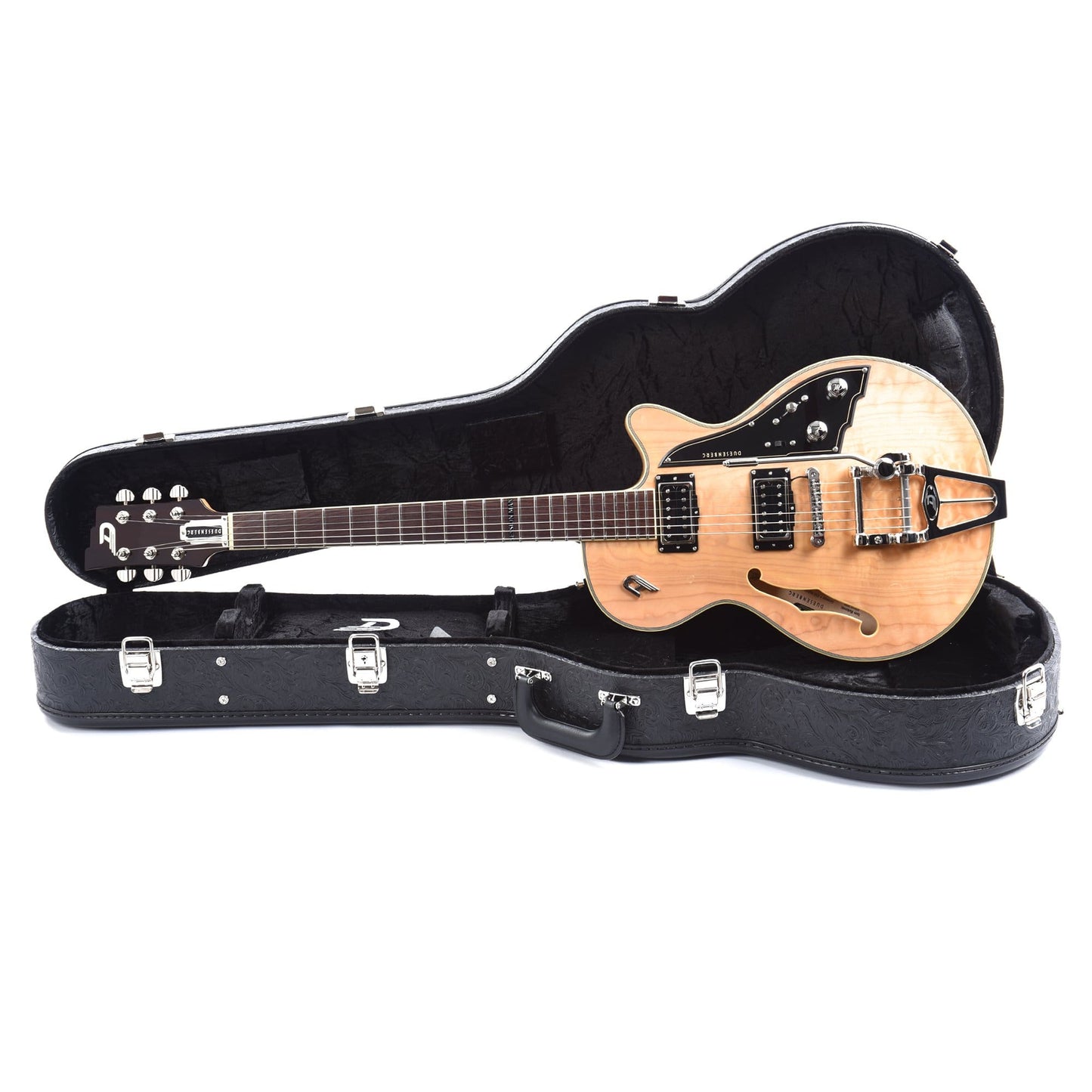 Duesenberg Alliance Tom Bukovac Signature Quilted Maple Natural Electric Guitars / Semi-Hollow