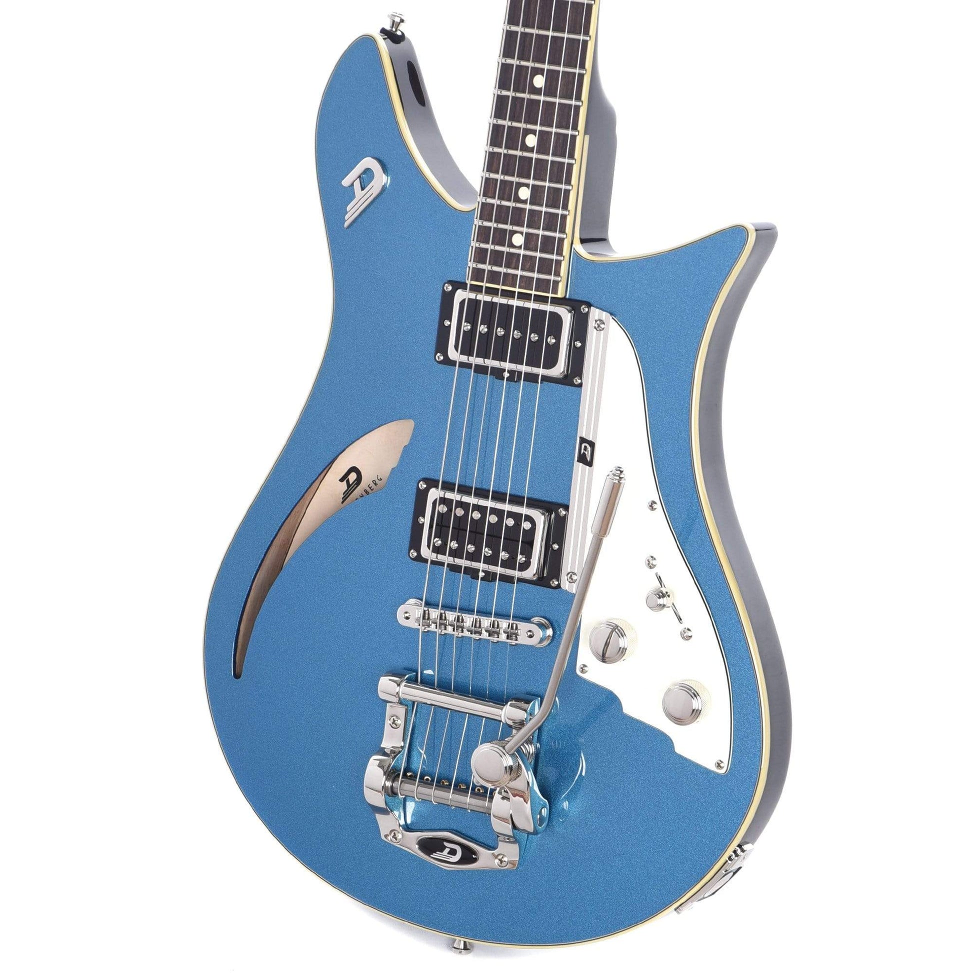 Duesenberg Double Cat Catalina Blue Electric Guitars / Semi-Hollow