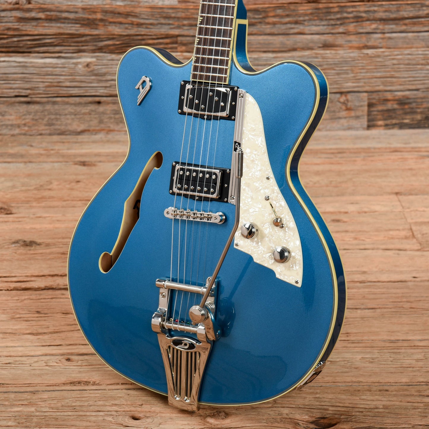 Duesenberg Fullerton Elite Catalina Blue Electric Guitars / Semi-Hollow