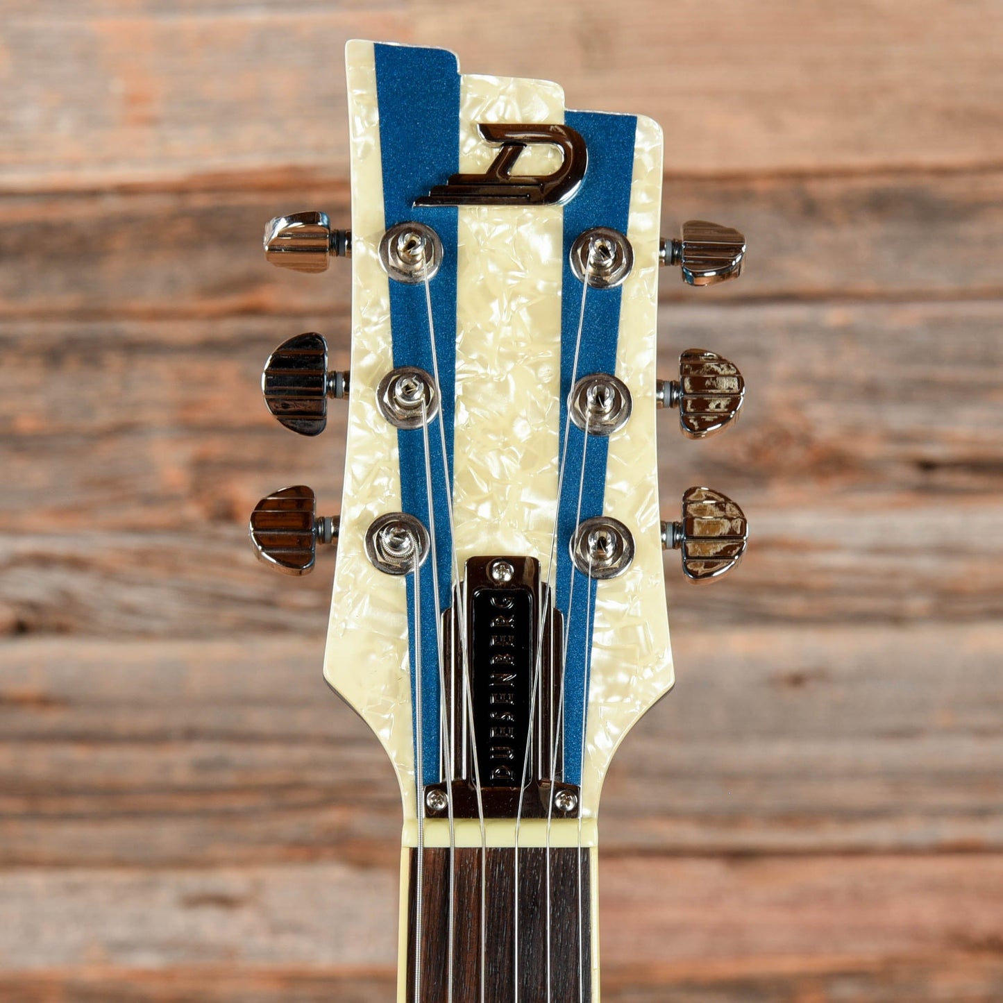 Duesenberg Fullerton Elite Catalina Blue Electric Guitars / Semi-Hollow
