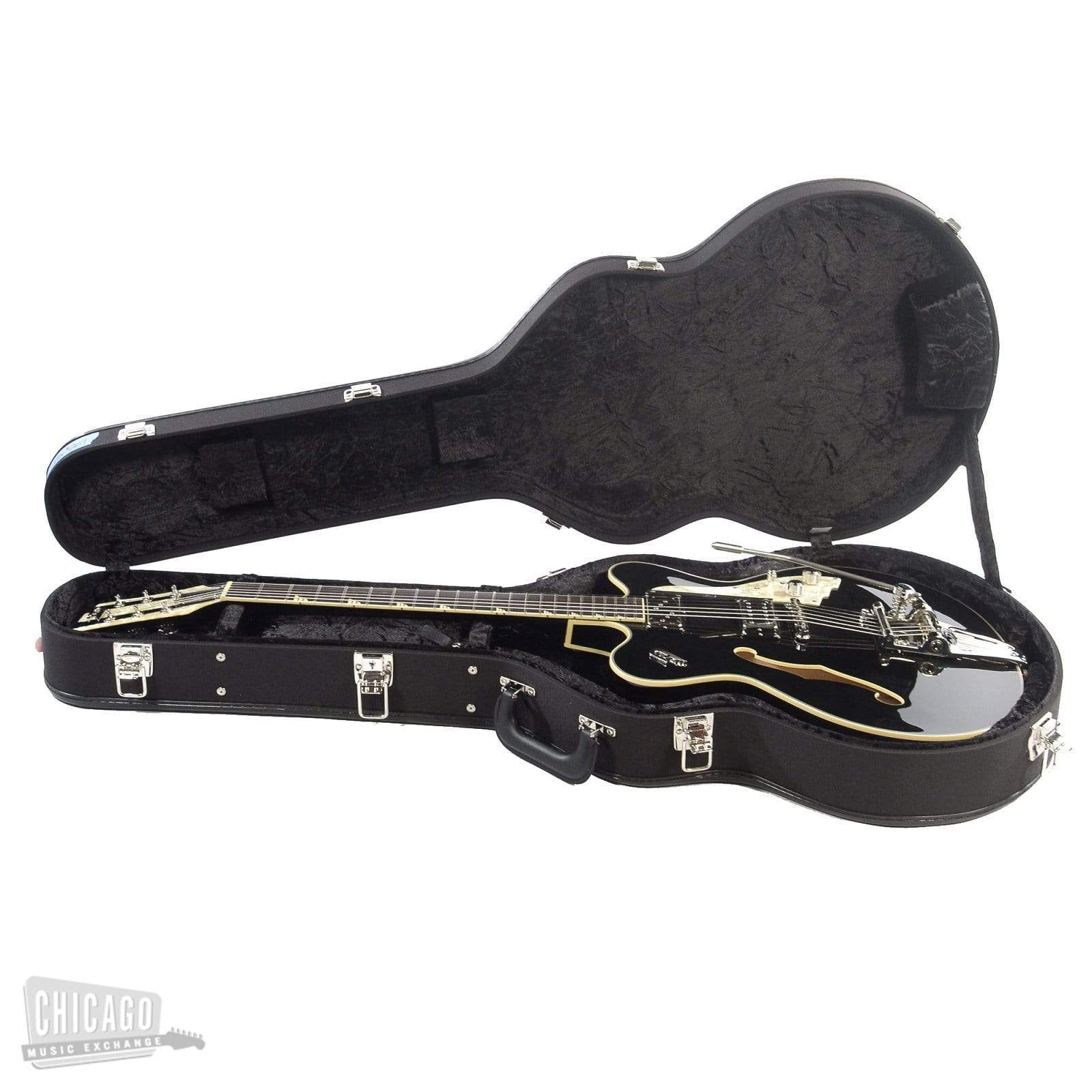 Duesenberg Fullerton Elite Semi-Hollow Body Black Electric Guitars / Semi-Hollow
