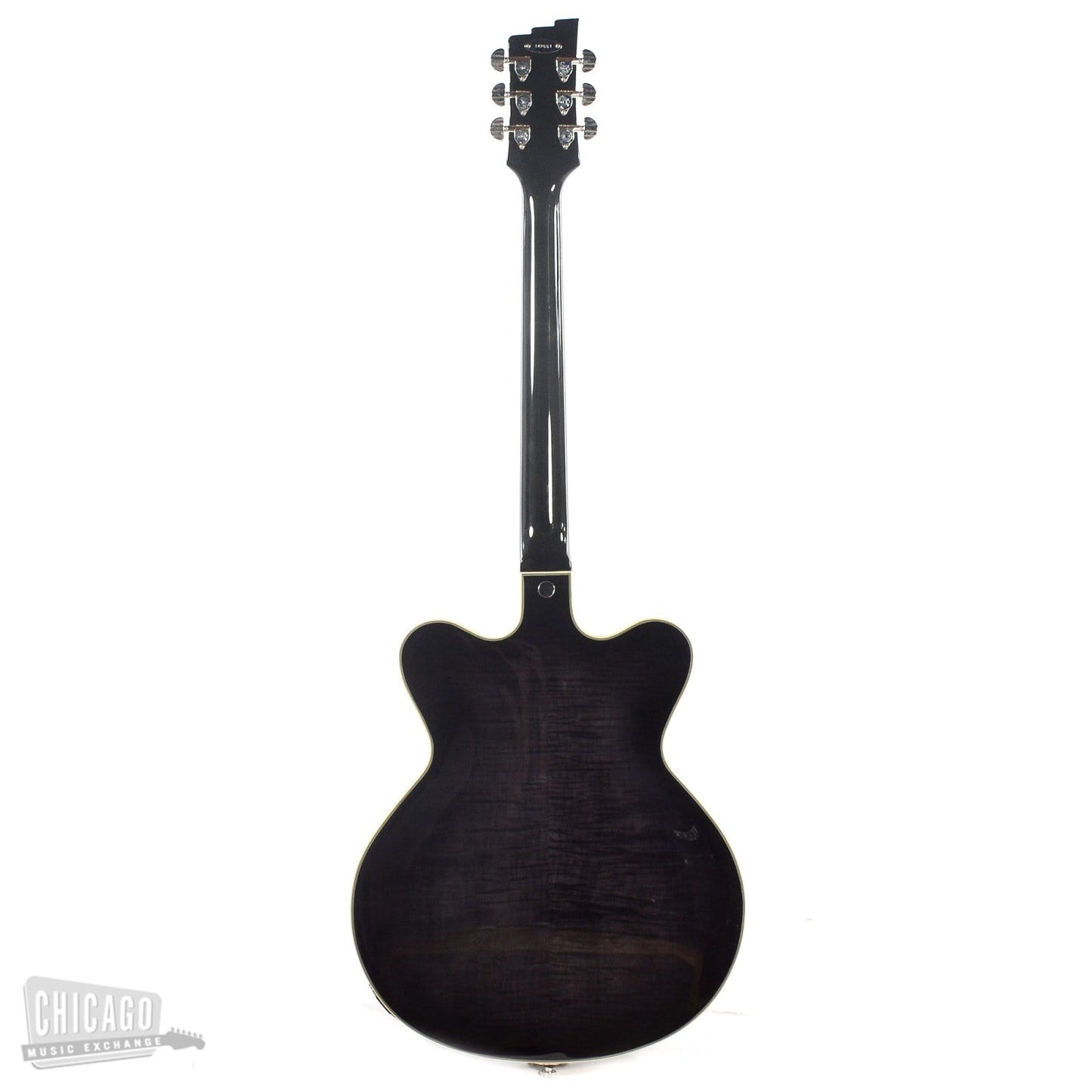 Duesenberg Fullerton Elite Semi-Hollow Body Black Electric Guitars / Semi-Hollow