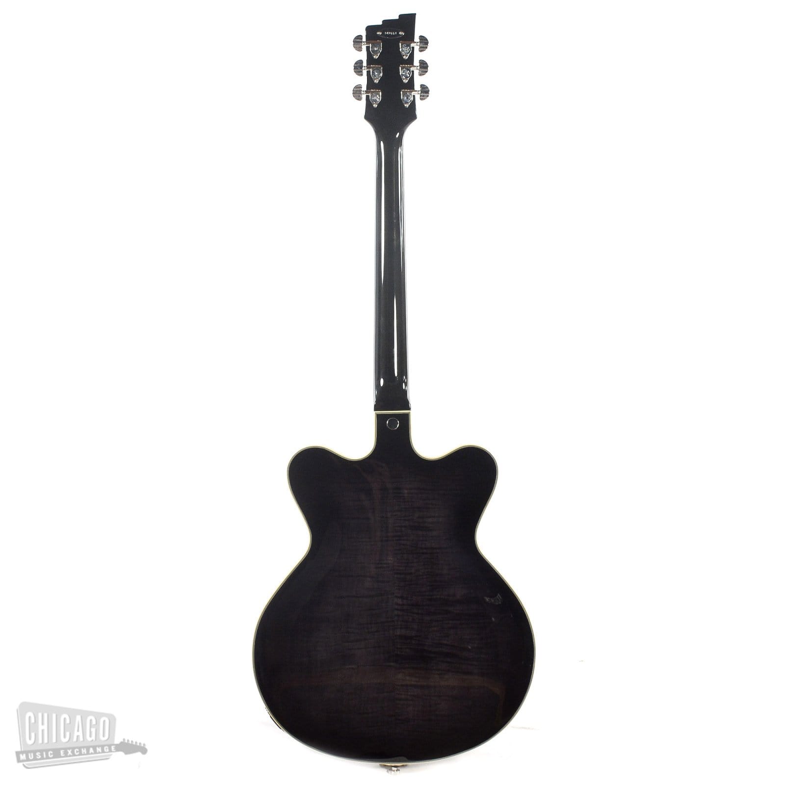 Duesenberg Fullerton Elite Semi-Hollow Body Black Electric Guitars / Semi-Hollow