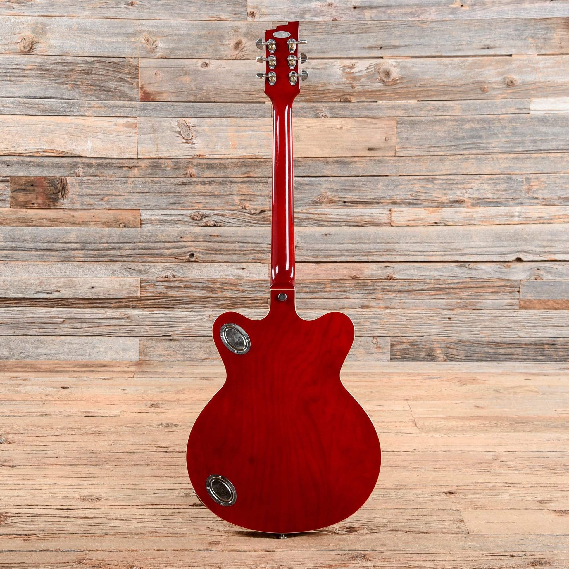 Duesenberg Gran Majesto Cherry Red Double Cutaway Electric Guitars / Semi-Hollow