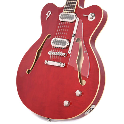 Duesenberg Gran Majesto Cherry Red Double Cutaway Electric Guitars / Semi-Hollow