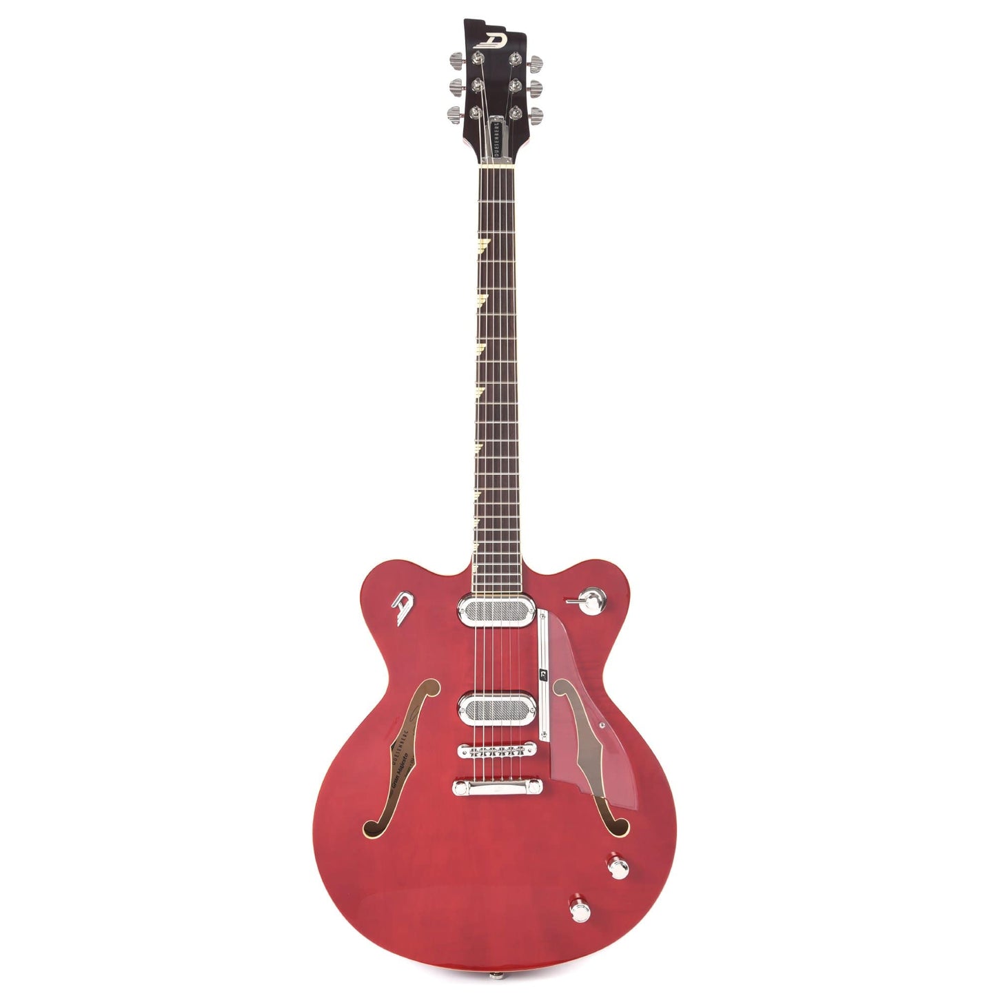 Duesenberg Gran Majesto Cherry Red Double Cutaway Electric Guitars / Semi-Hollow