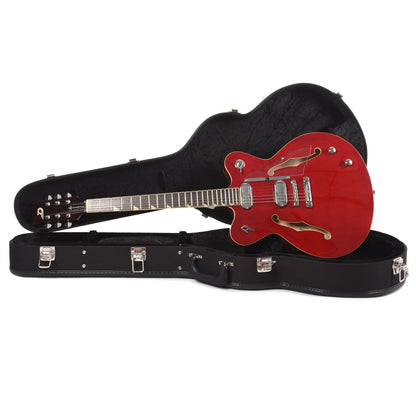 Duesenberg Gran Majesto Cherry Red Double Cutaway Electric Guitars / Semi-Hollow