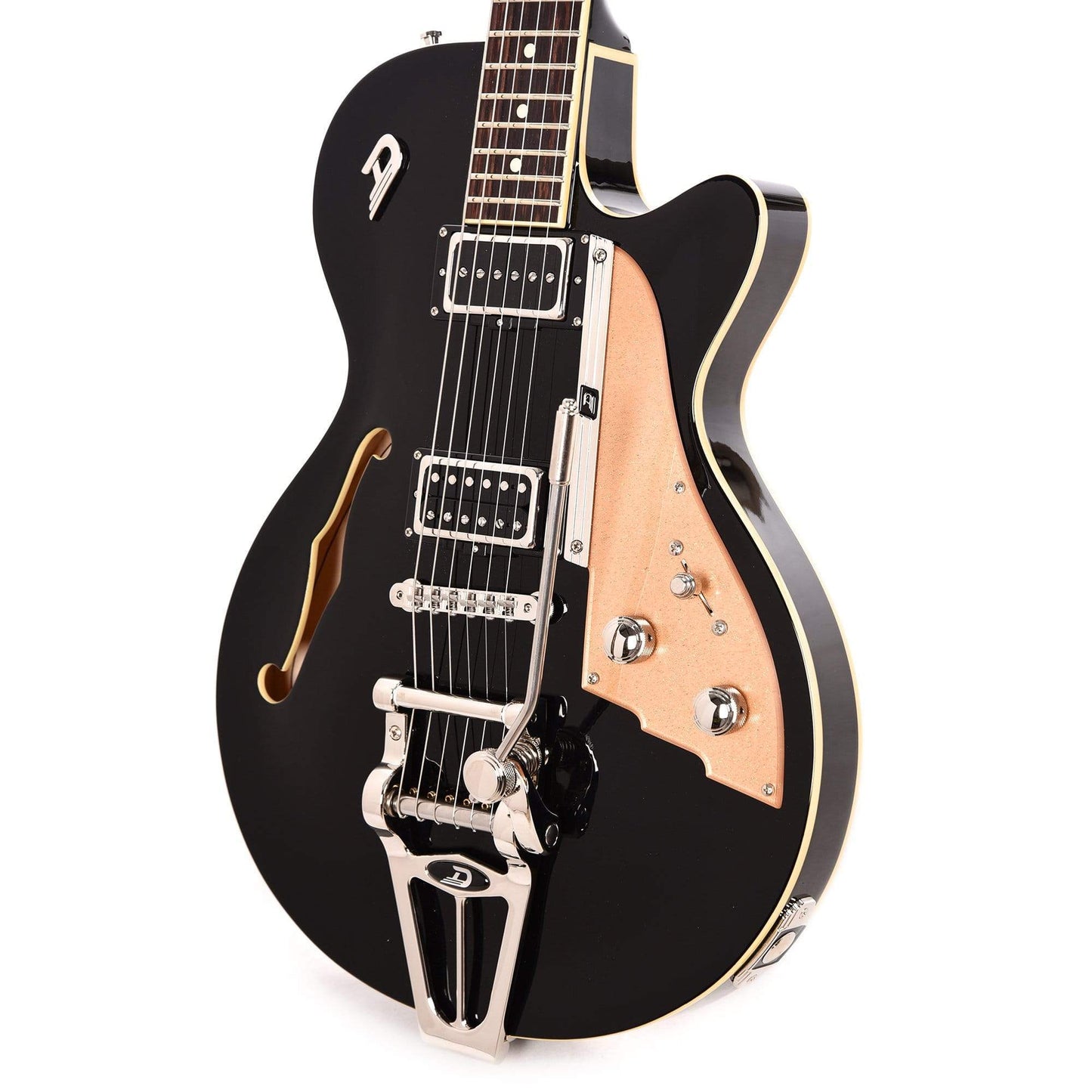 Duesenberg Starplayer TV Black Electric Guitars / Semi-Hollow