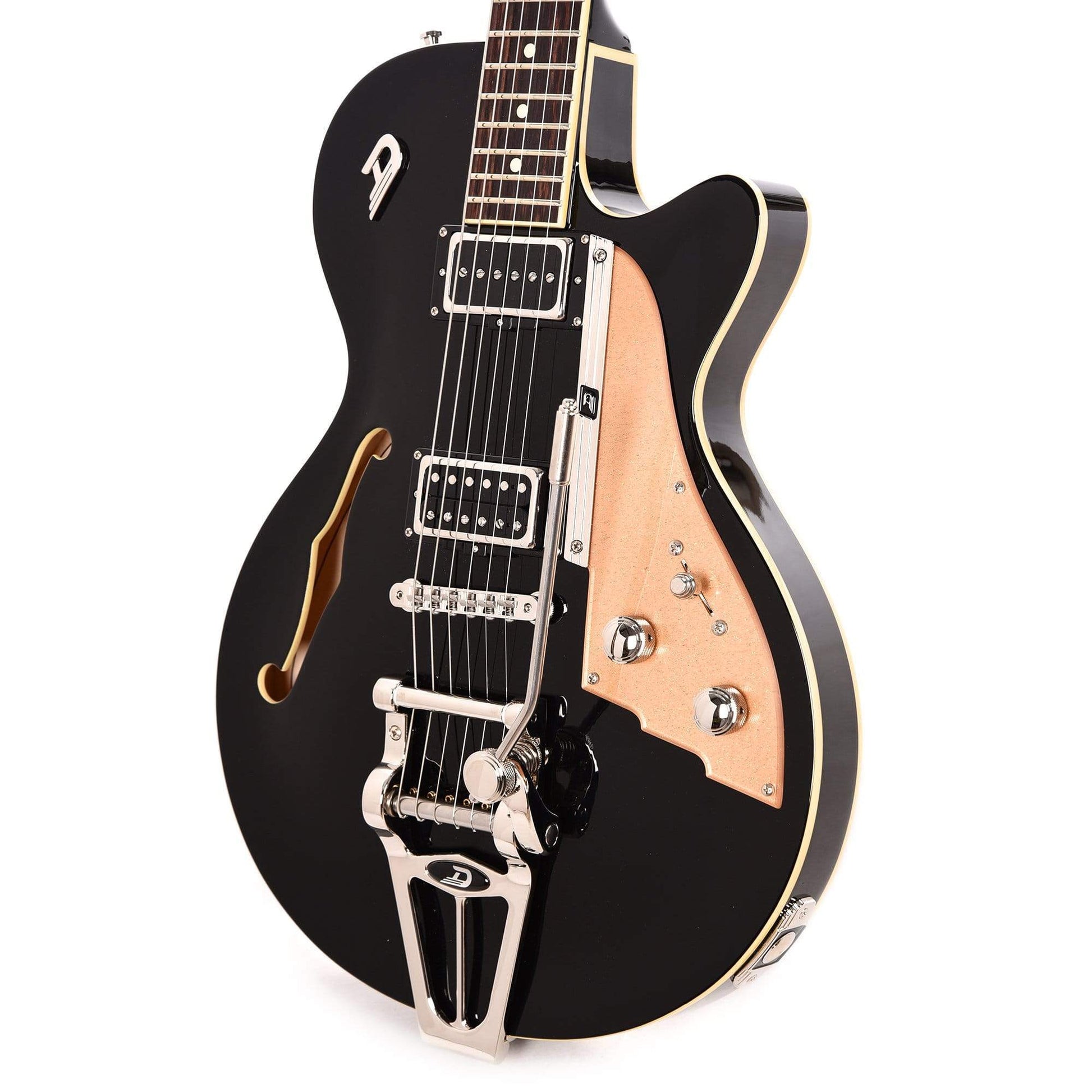 Duesenberg Starplayer TV Black Electric Guitars / Semi-Hollow