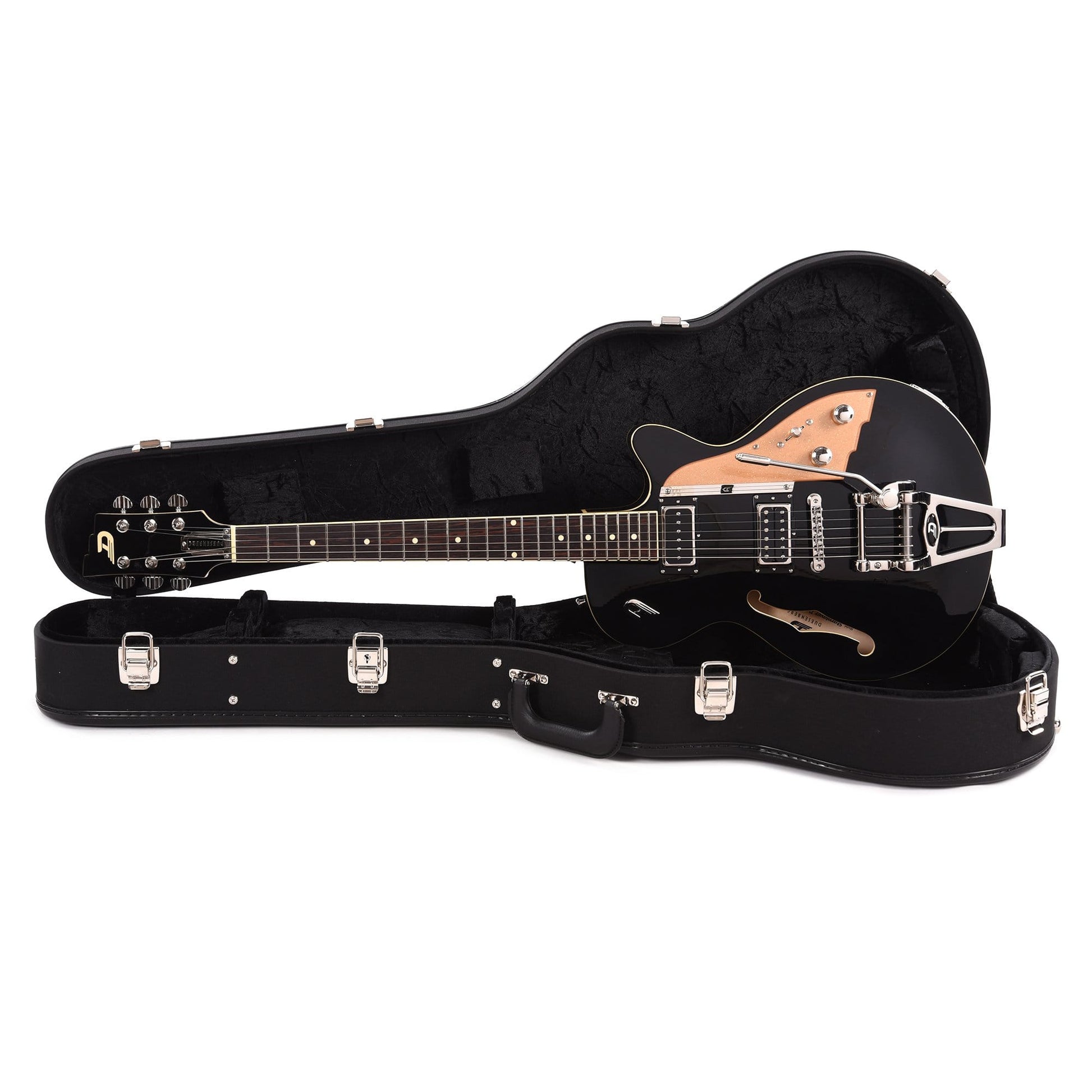 Duesenberg Starplayer TV Black Electric Guitars / Semi-Hollow