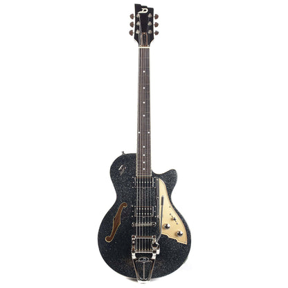 Duesenberg Starplayer TV Black Sparkle Electric Guitars / Semi-Hollow