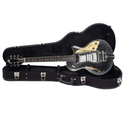 Duesenberg Starplayer TV Black Sparkle Electric Guitars / Semi-Hollow