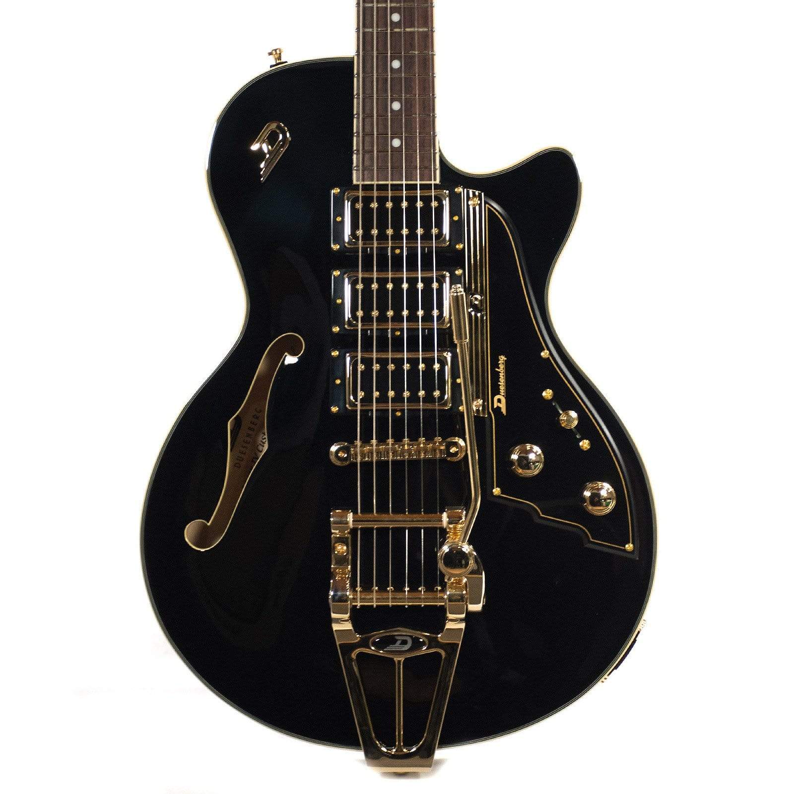 Duesenberg Starplayer TV Custom Black – Chicago Music Exchange