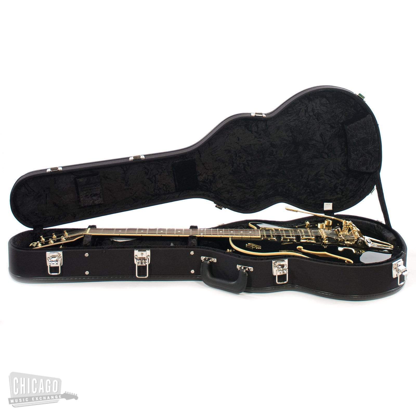 Duesenberg Starplayer TV Custom Black – Chicago Music Exchange