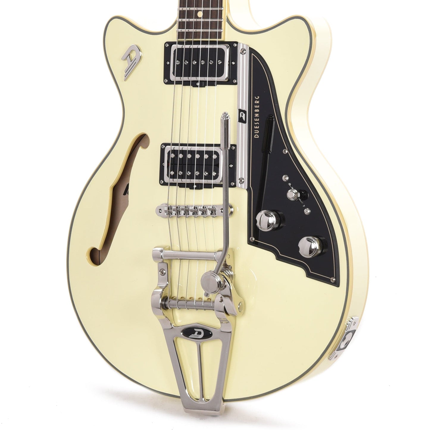 Duesenberg Starplayer TV Fullerton Series Vintage White Electric Guitars / Semi-Hollow