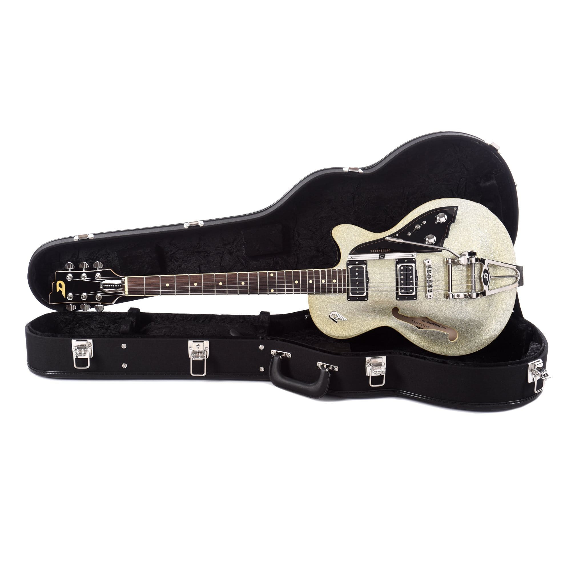 Duesenberg Starplayer TV Silver Sparkle – Chicago Music Exchange