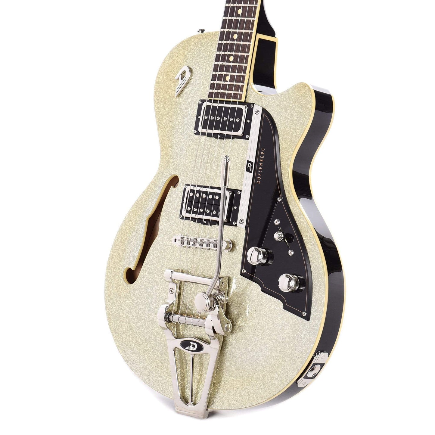 Duesenberg Starplayer TV Silver Sparkle Electric Guitars / Semi-Hollow