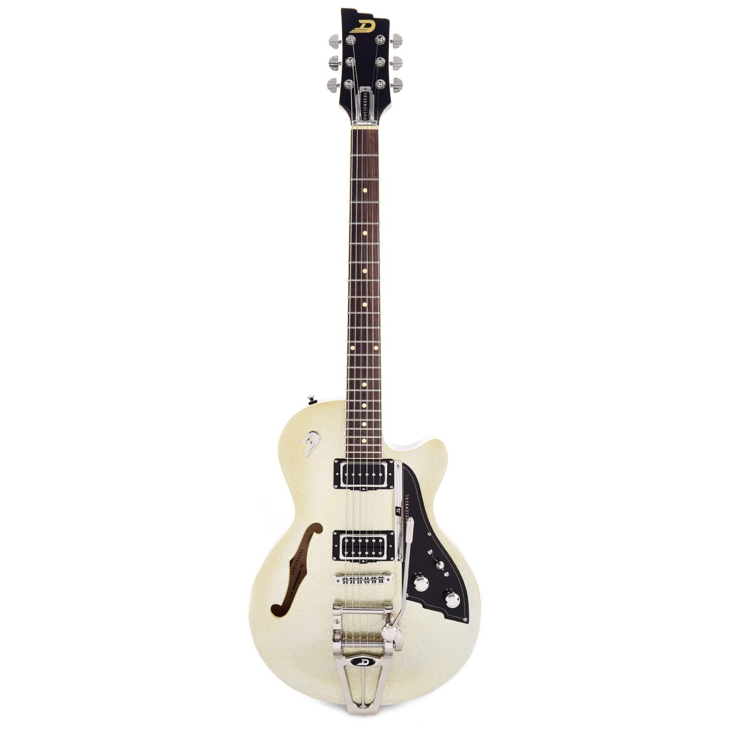 Duesenberg Starplayer TV Silver Sparkle Electric Guitars / Semi-Hollow