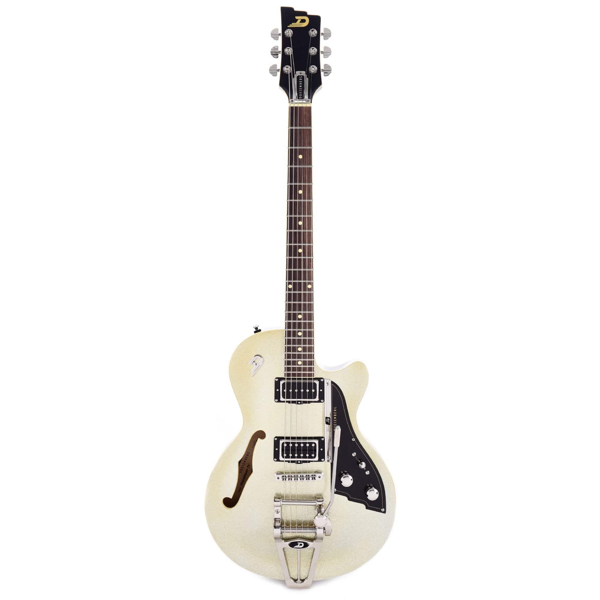 Duesenberg Starplayer TV Silver Sparkle Electric Guitars / Semi-Hollow