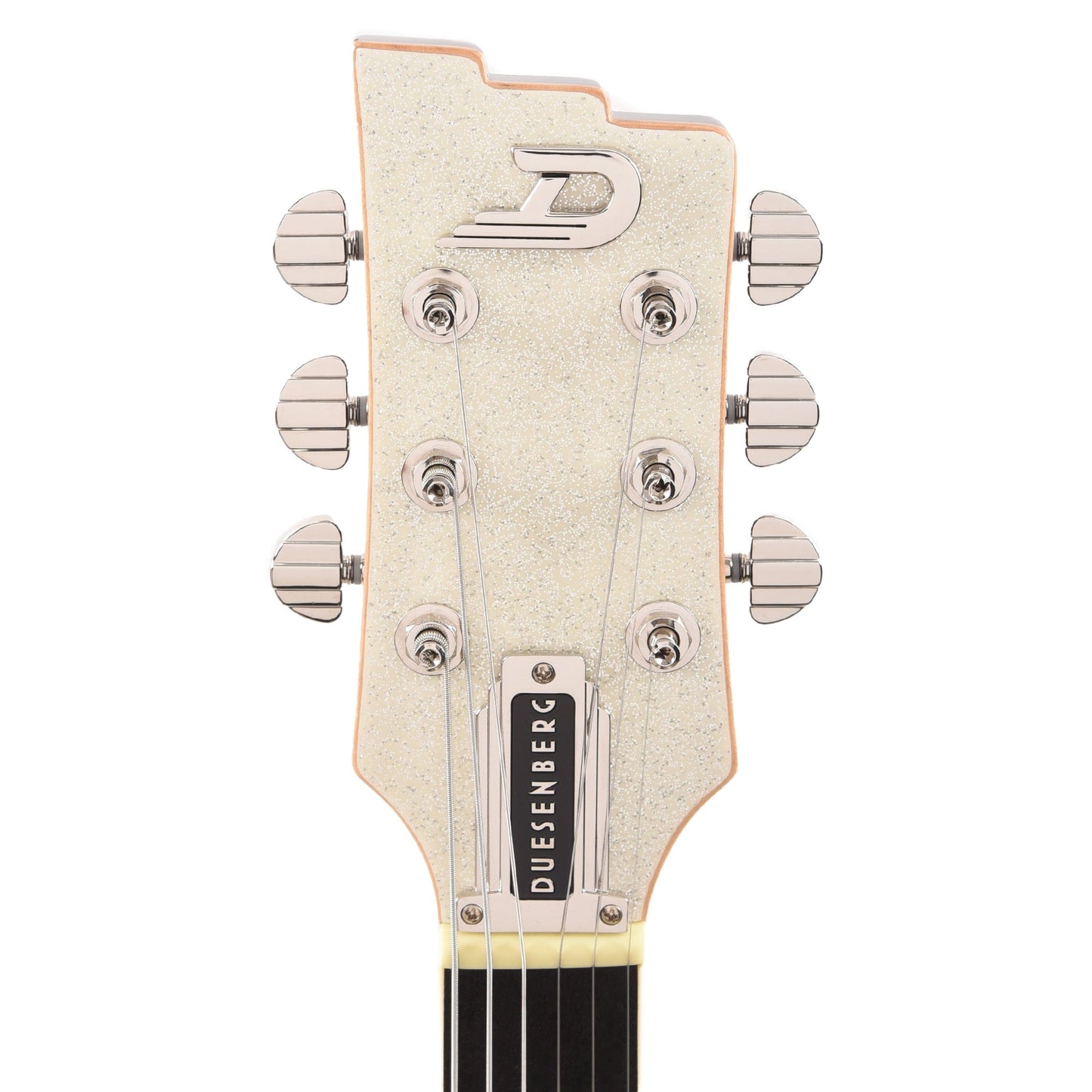 Duesenberg Alliance Dave Baksh Signature White Sparkle Electric Guitars / Solid Body