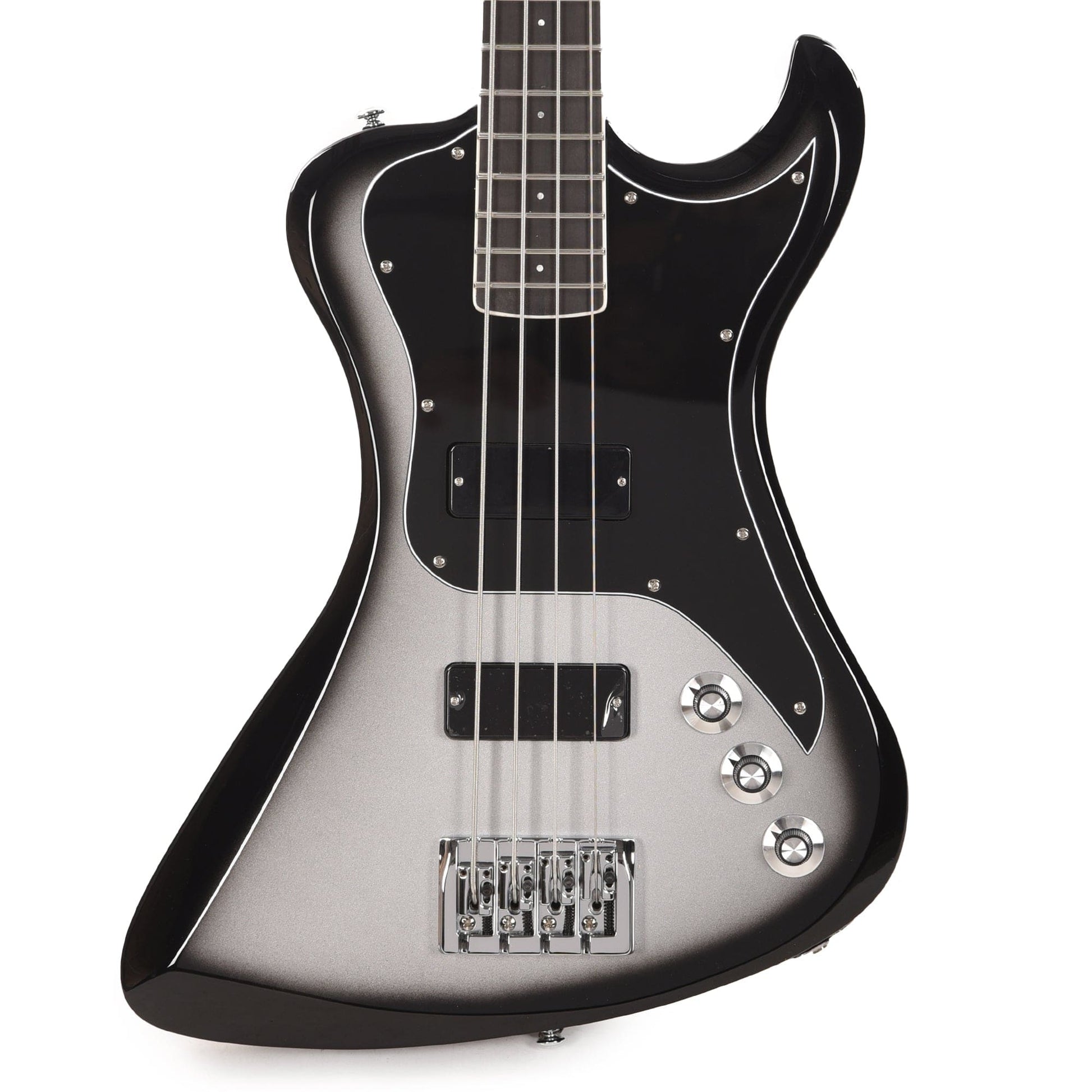 Dunable DE R2 Bass Gloss Silverburst Bass Guitars / 4-String