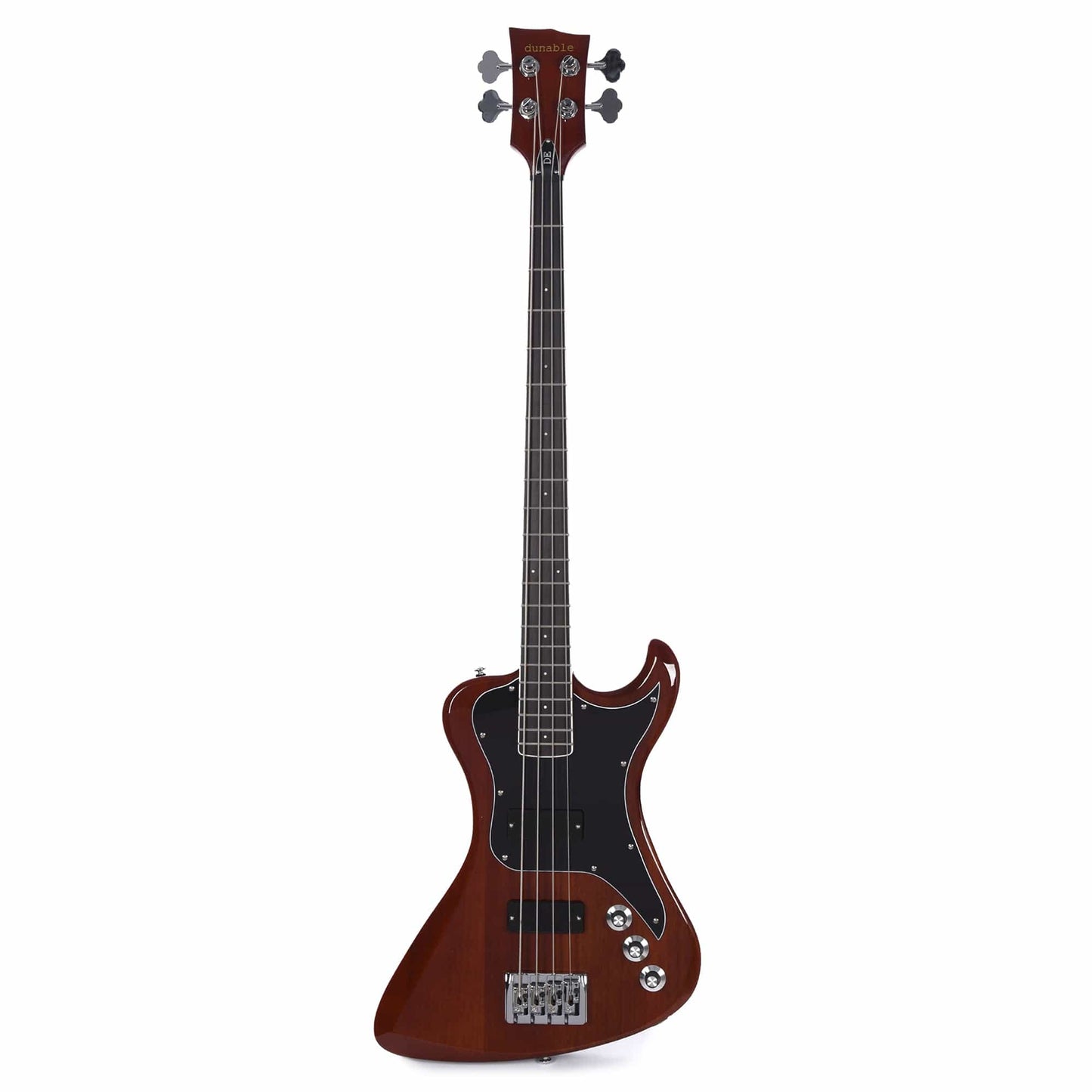 Dunable DE R2 Bass Gloss Transparent Brown Bass Guitars / 4-String