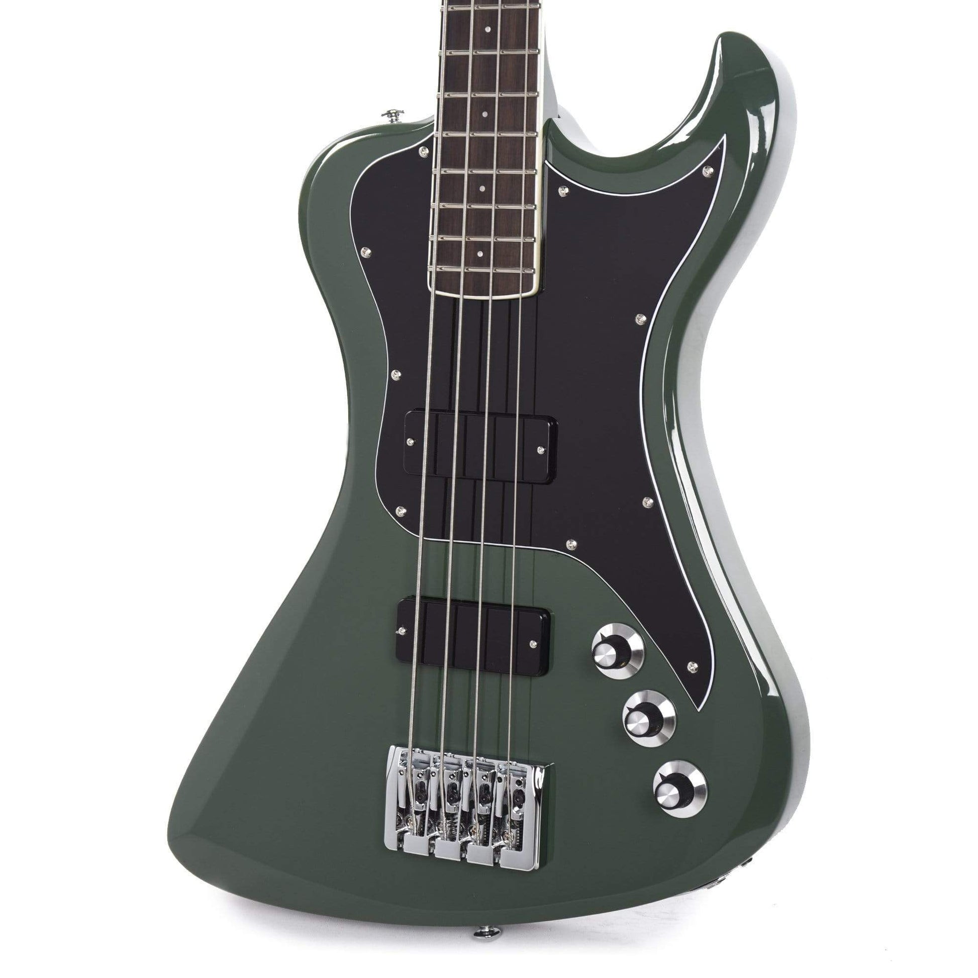 Dunable DE R2 Bass Olive Drab Bass Guitars / 4-String