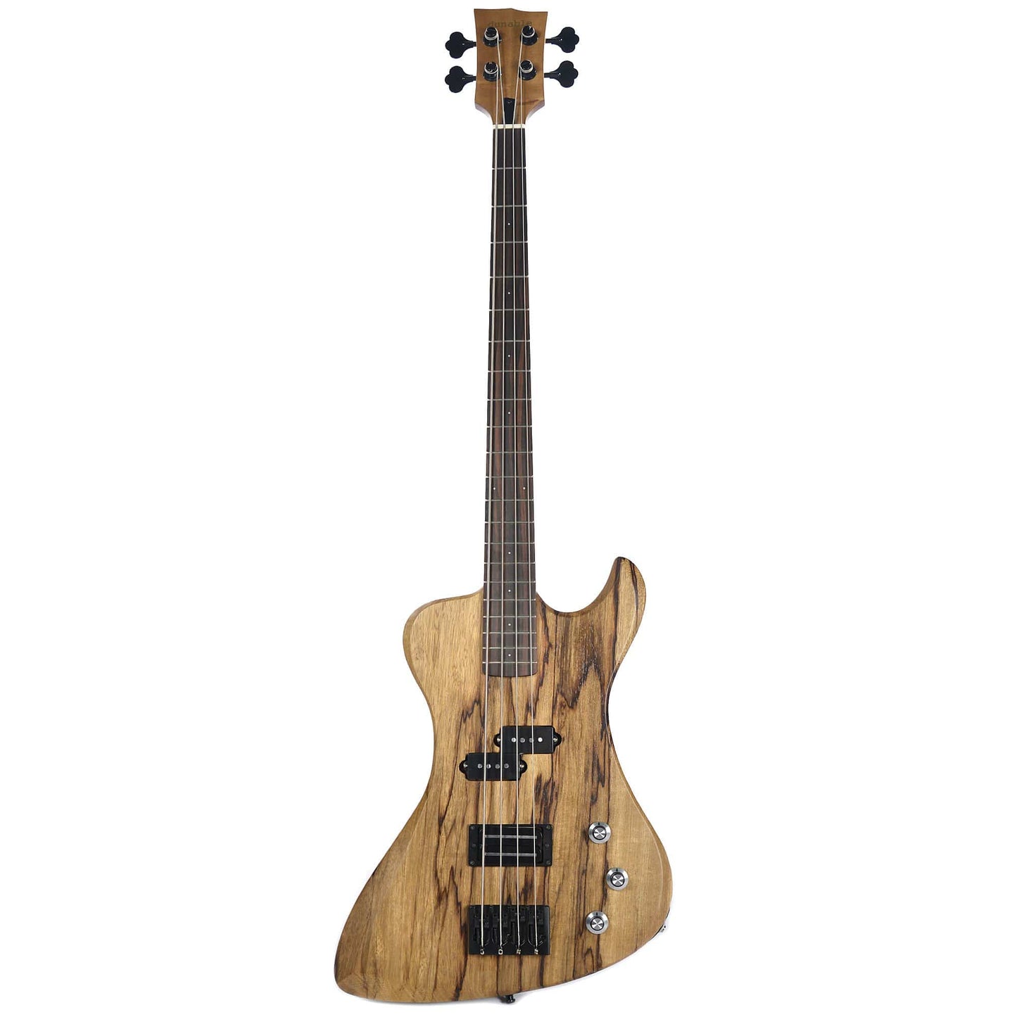 Dunable R2 Bass Black Limba w/Bigfoot Humbucker & Reverse P-Style Pickup Bass Guitars / 4-String