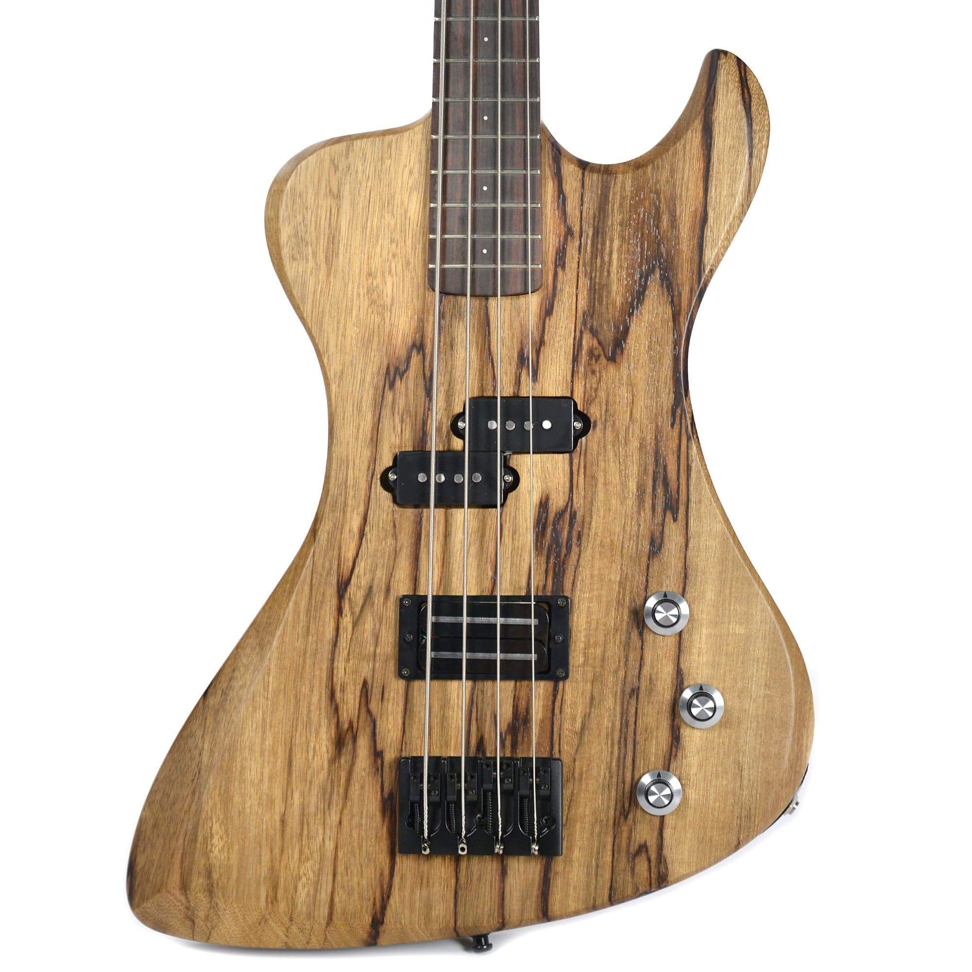 Dunable R2 Bass Black Limba w/Bigfoot Humbucker & Reverse P-Style Pickup Bass Guitars / 4-String